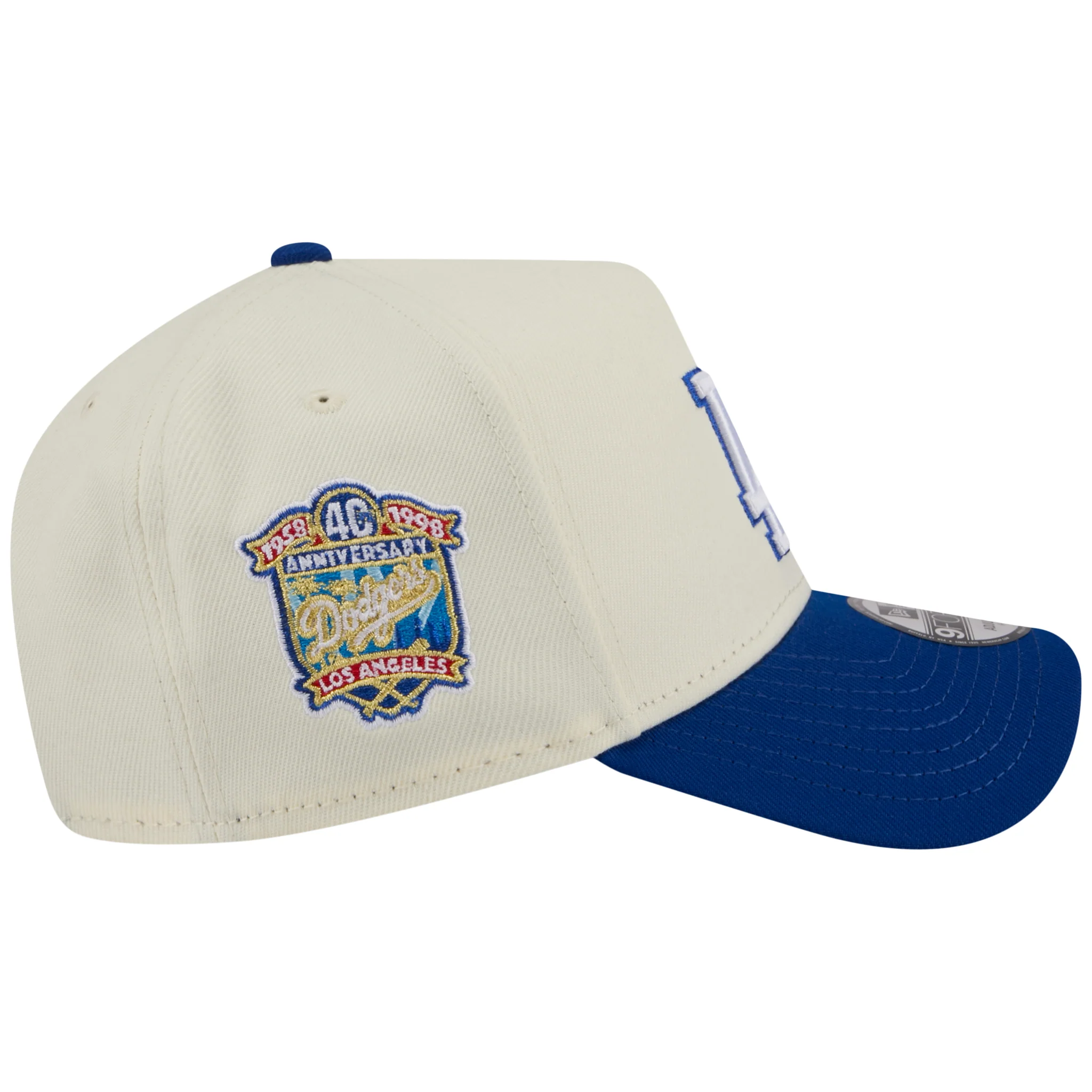 Los Angeles Dodgers Los Angeles Crown the City - Palm - Chrome/Royal New Era 9FORTY - Image 3