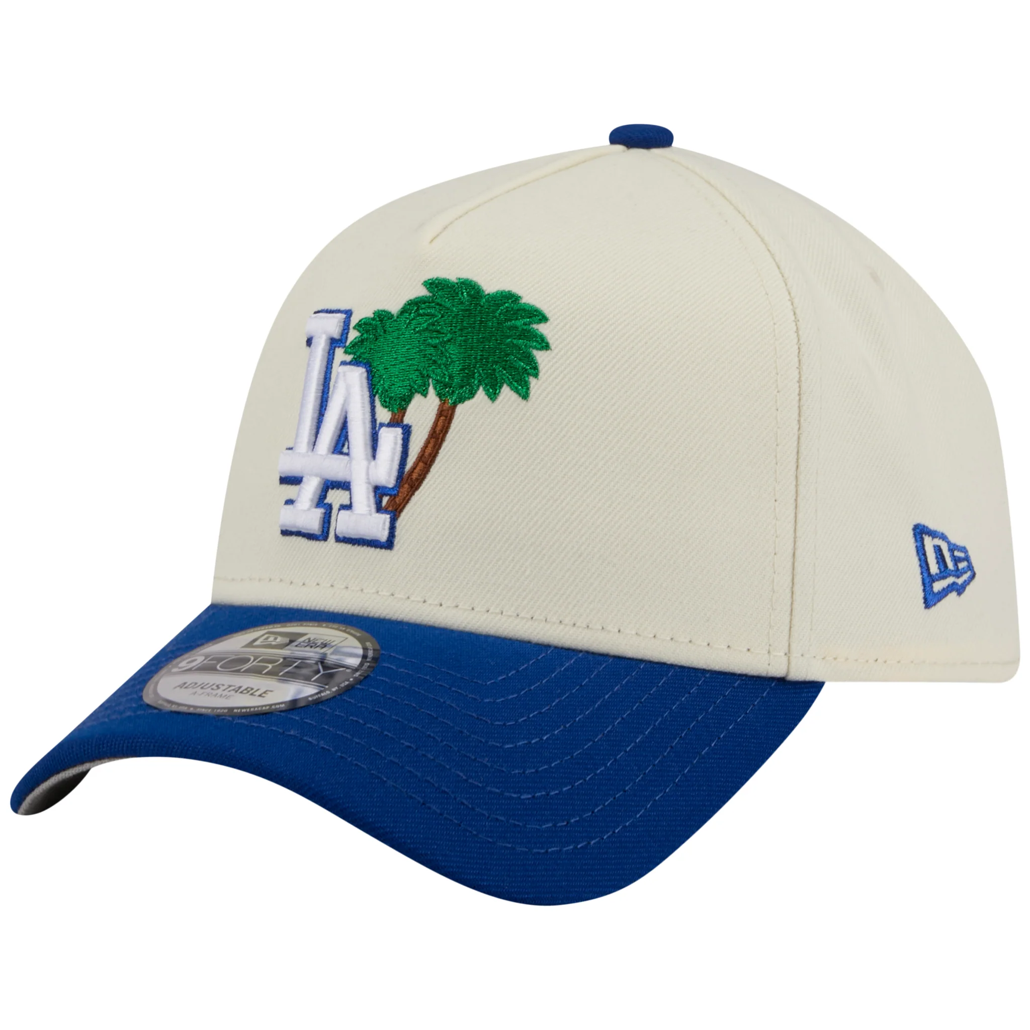 Los Angeles Dodgers Los Angeles Crown the City - Palm - Chrome/Royal New Era 9FORTY - Image 4