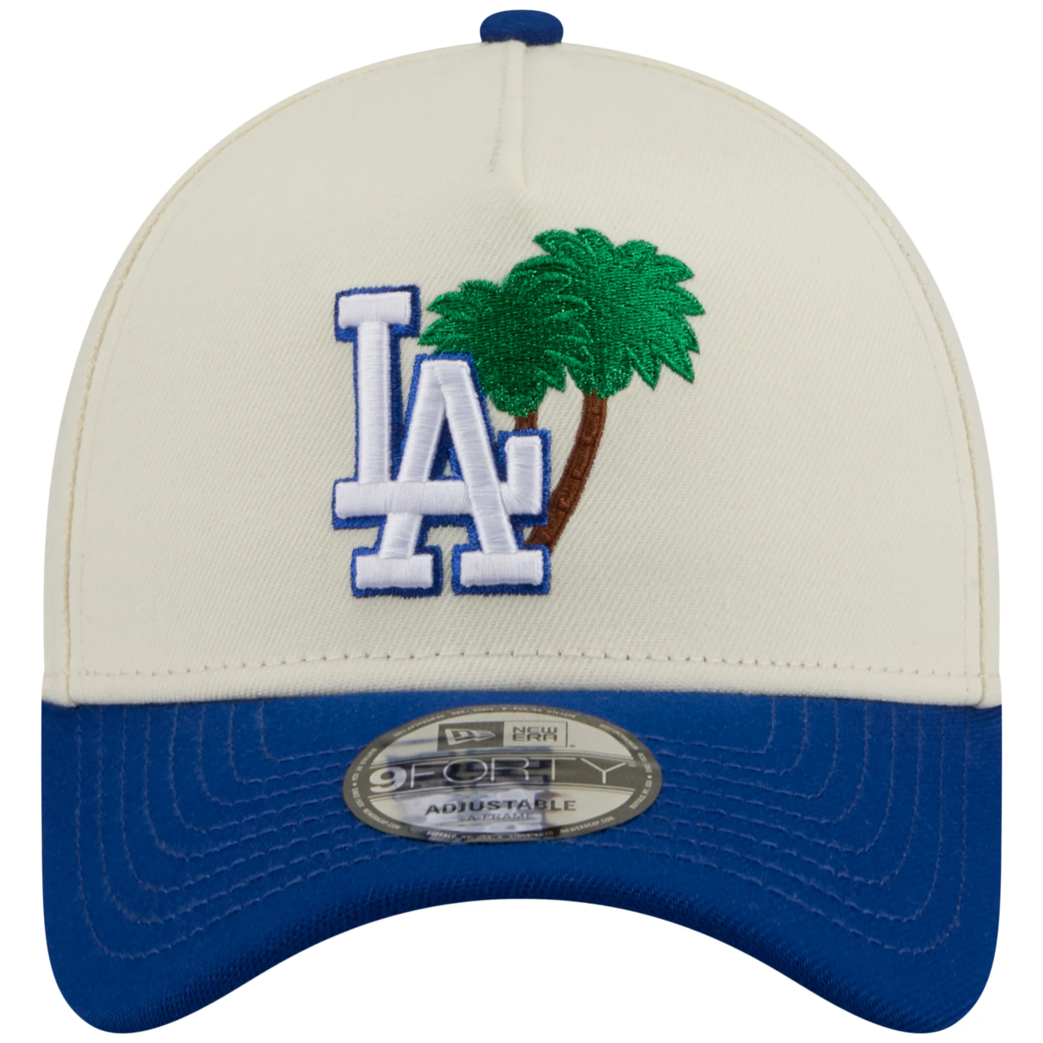 Los Angeles Dodgers Los Angeles Crown the City - Palm - Chrome/Royal New Era 9FORTY - Image 5