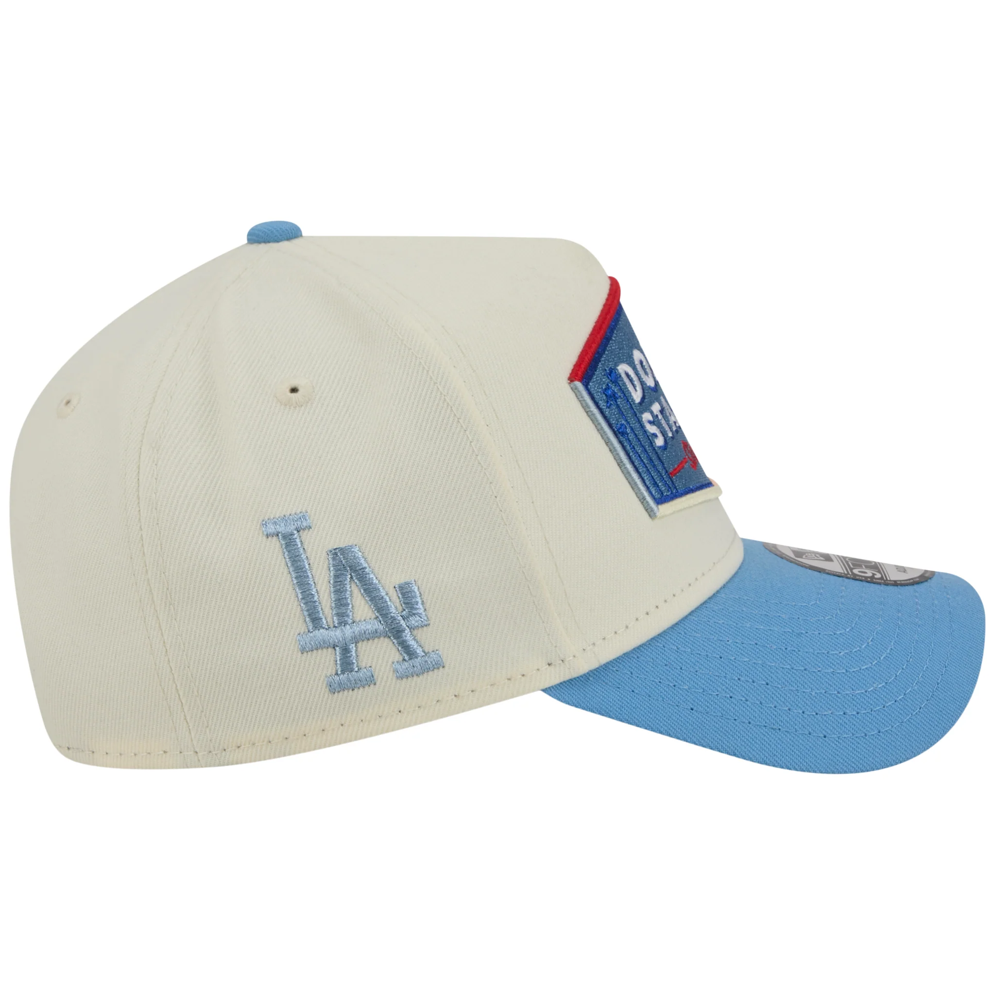 Los Angeles Dodgers Los Angeles Crown the City - Stadium - Chrome/Sky New Era 9FORTY - Image 3