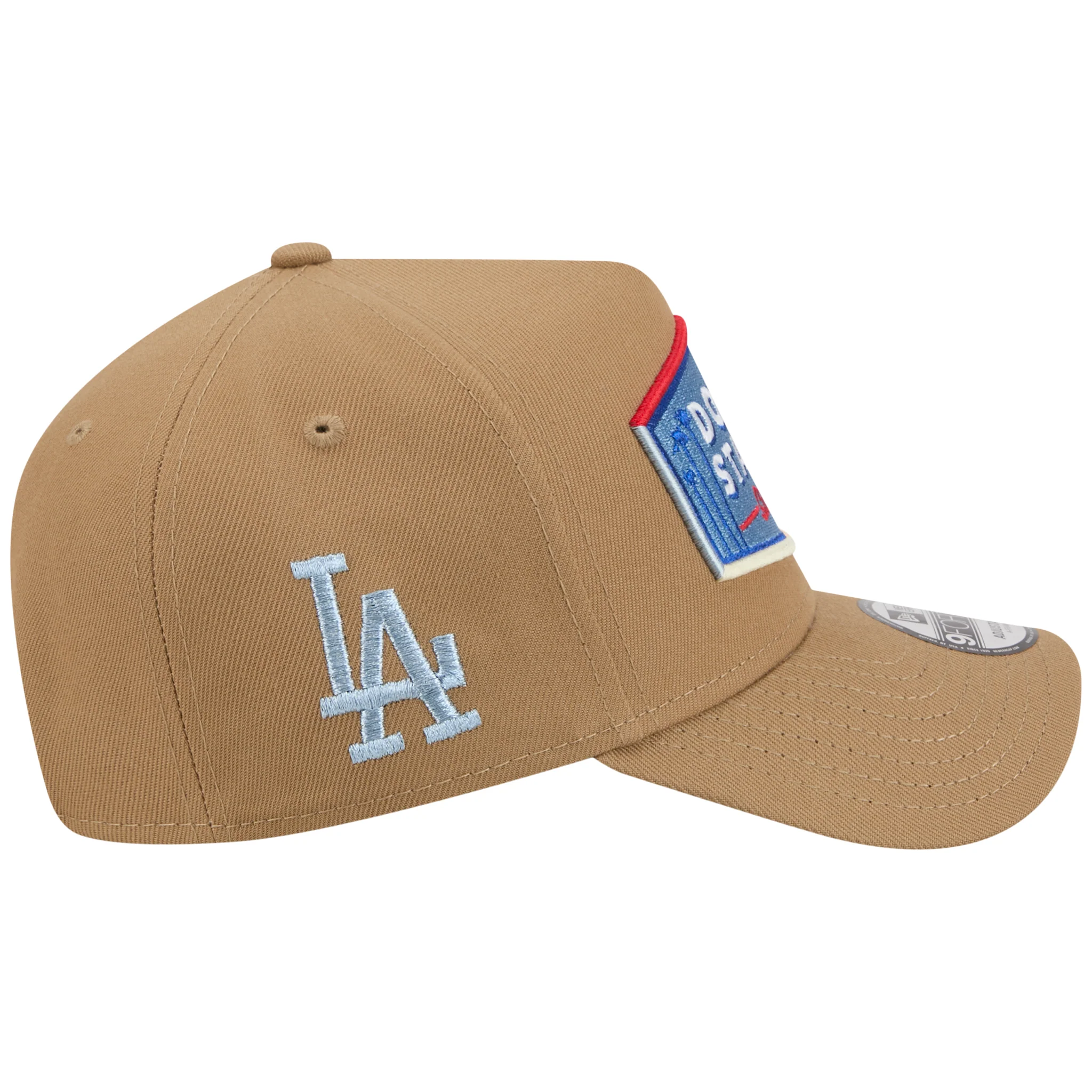 Los Angeles Dodgers Los Angeles Crown the City - Stadium - Khaki/Royal New Era 9FORTY - Image 3