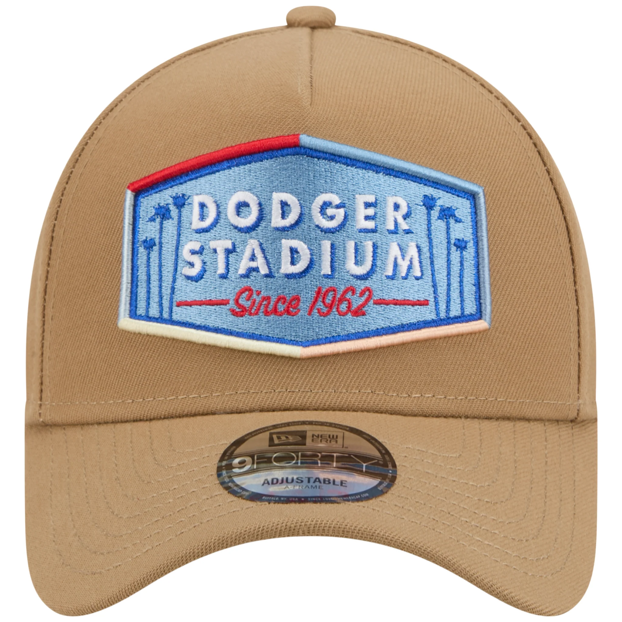 Los Angeles Dodgers Los Angeles Crown the City - Stadium - Khaki/Royal New Era 9FORTY - Image 5