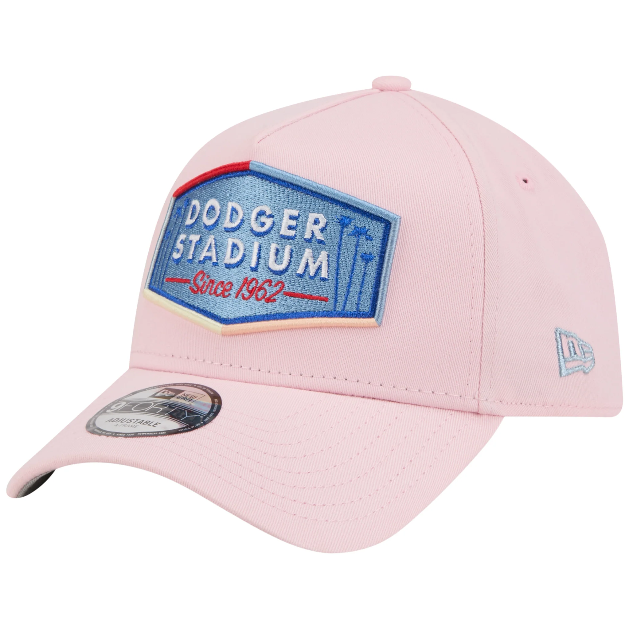 Los Angeles Dodgers Los Angeles Crown the City - Stadium - Pink/Pink New Era 9FORTY - Image 4