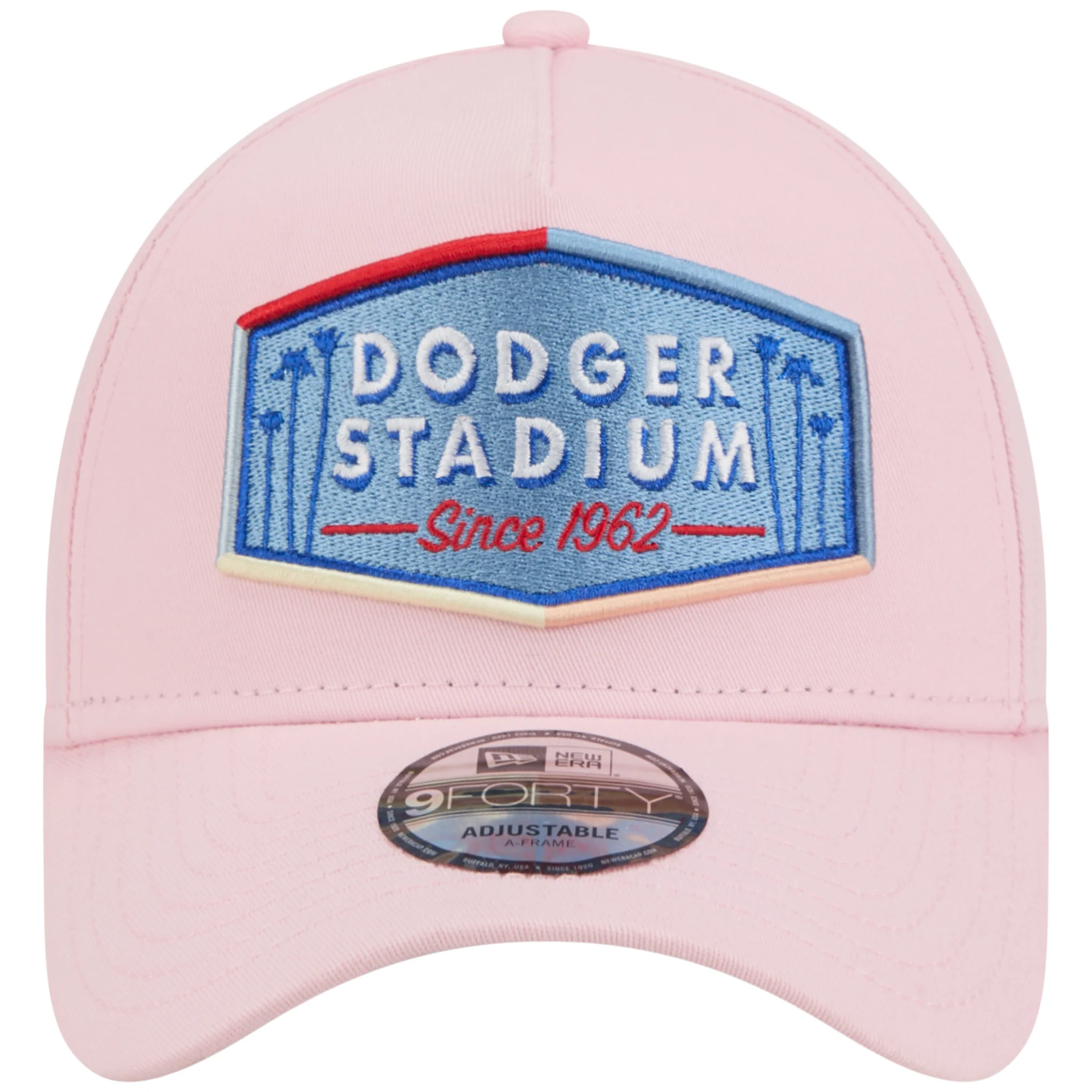 Los Angeles Dodgers Los Angeles Crown the City - Stadium - Pink/Pink New Era 9FORTY - Image 5
