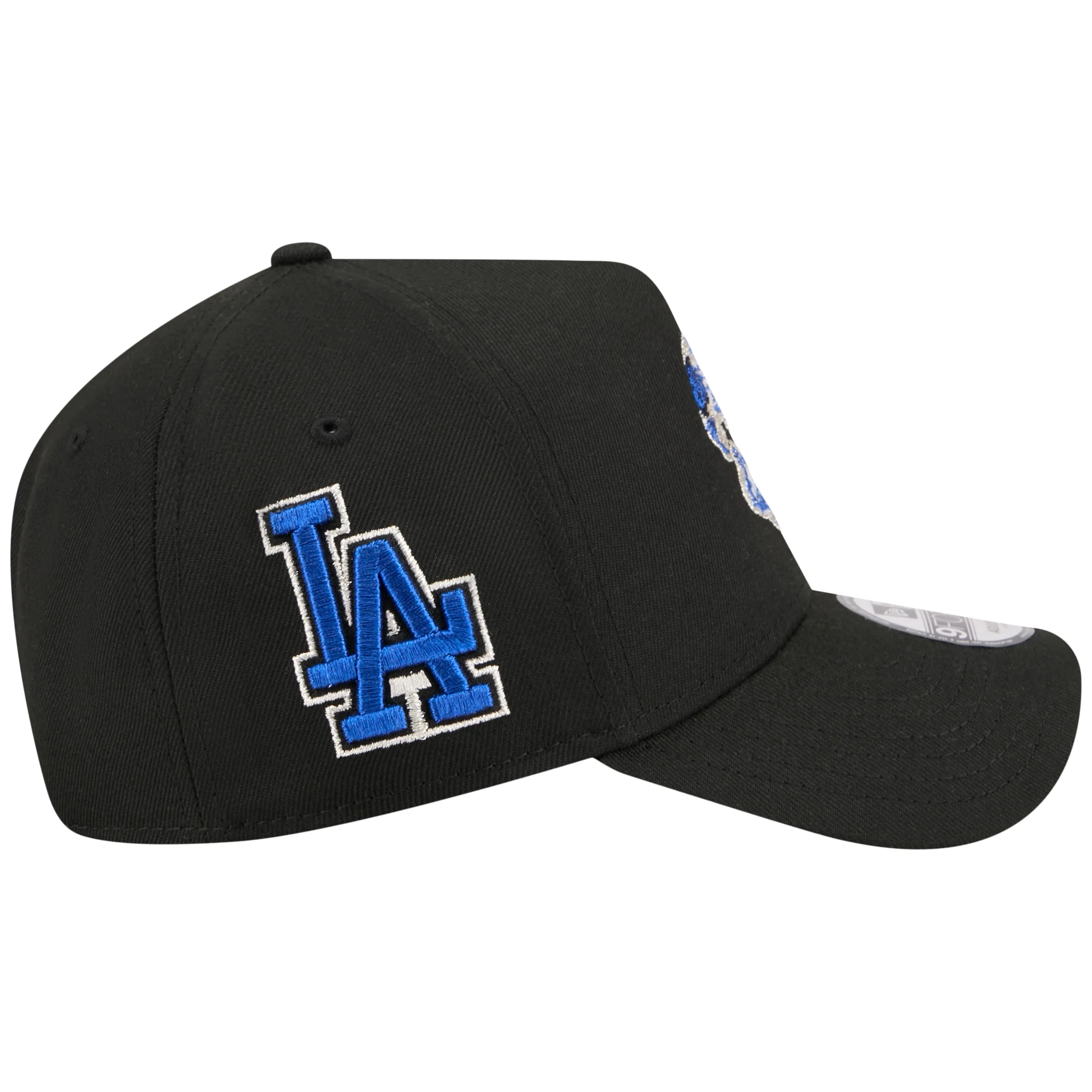 Los Angeles Dodgers Los Angeles Crown the City - Sugar Skull - Black/Black New Era 9FORTY - Image 3