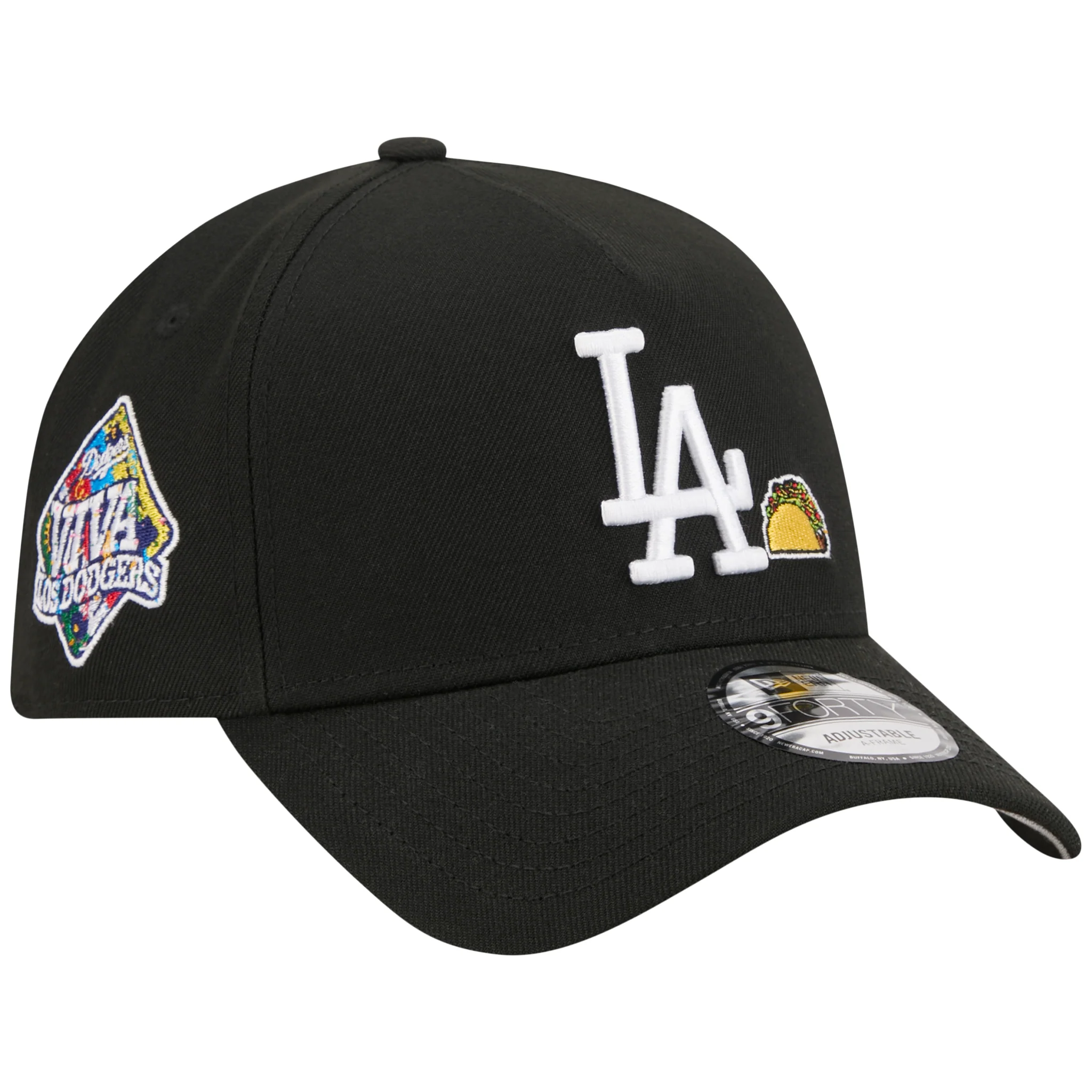 Los Angeles Dodgers Los Angeles Crown the City - Taco - Black/Black New Era 9FORTY