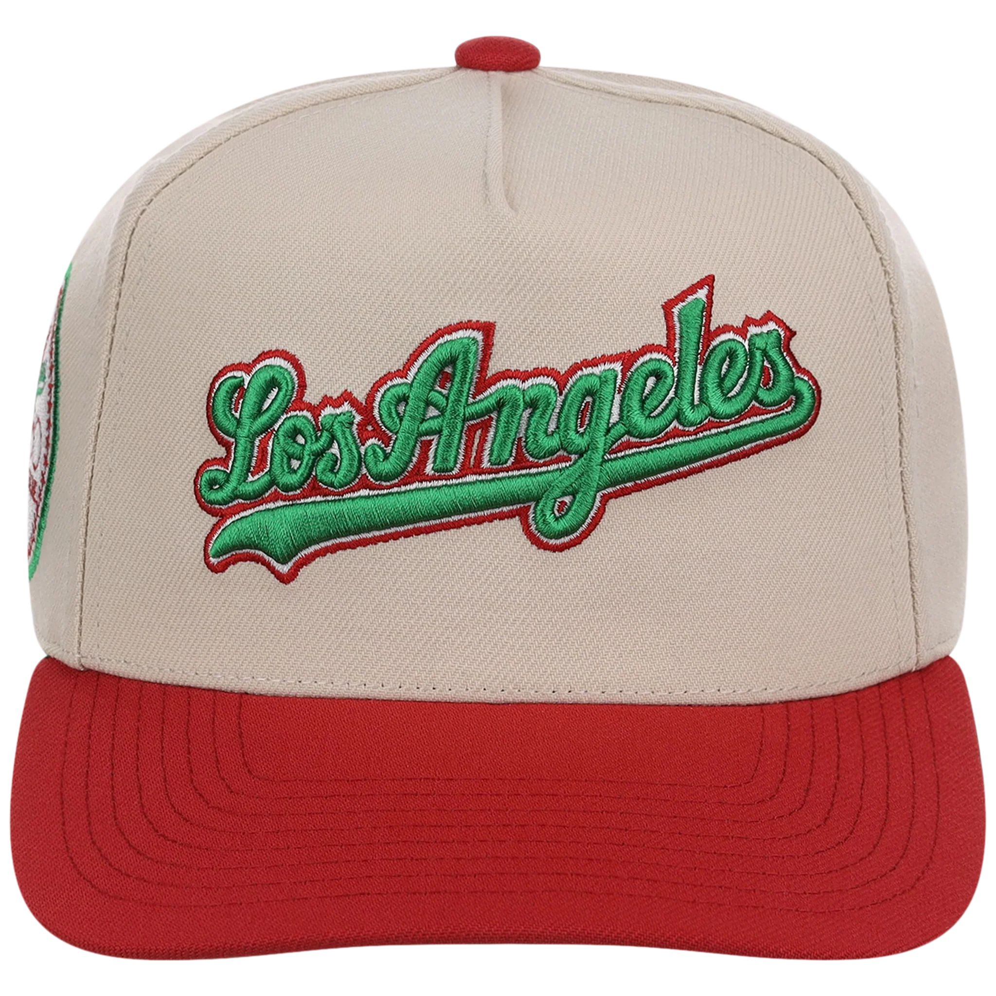Los Angeles Dodgers Mitchell & Ness MLB 'Era Flip' Heritage Series Pro Pinch - Cream/Red - Image 5