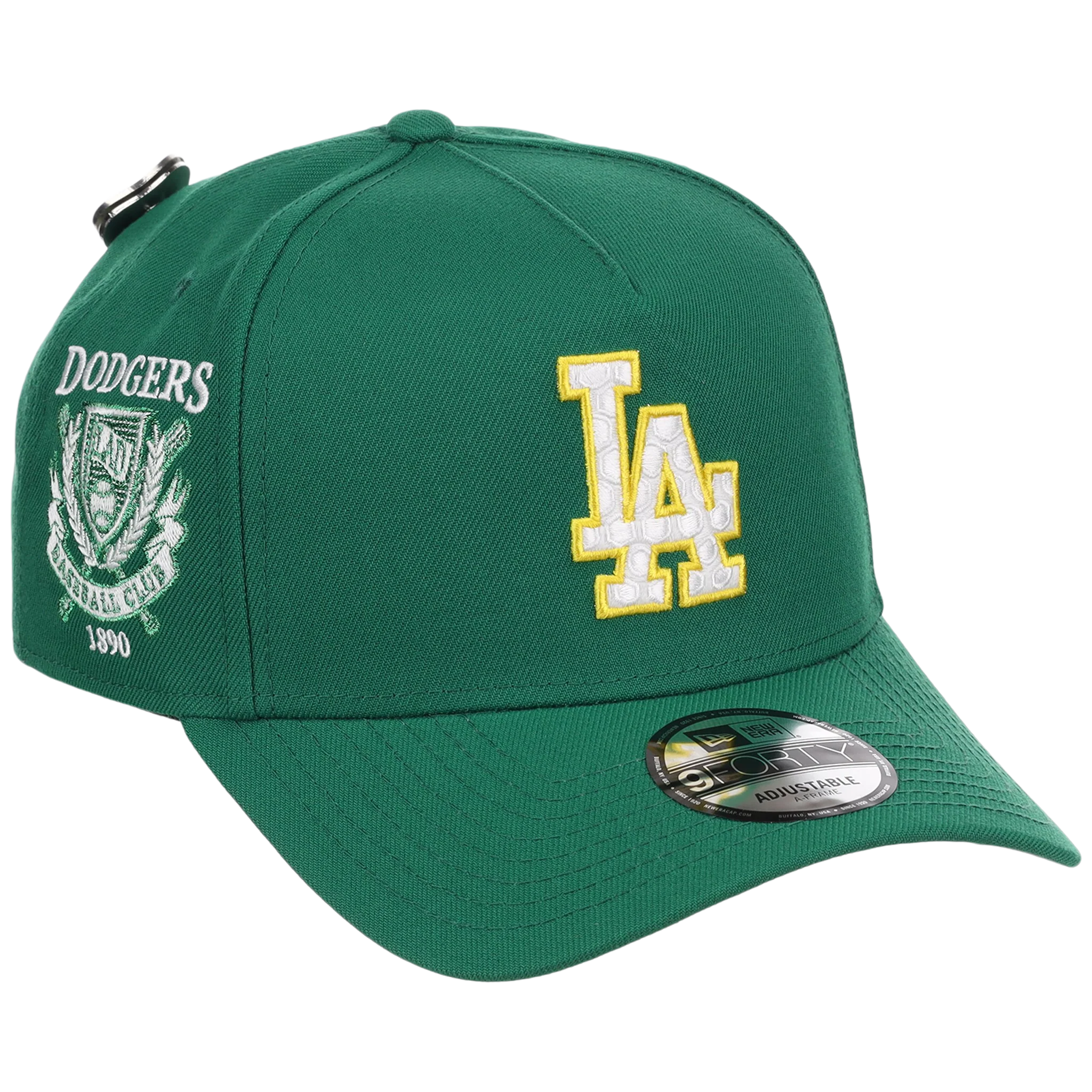 Los Angeles Dodgers MLB Augusta Bloom New Era 9FORTY w/ Golf Pin