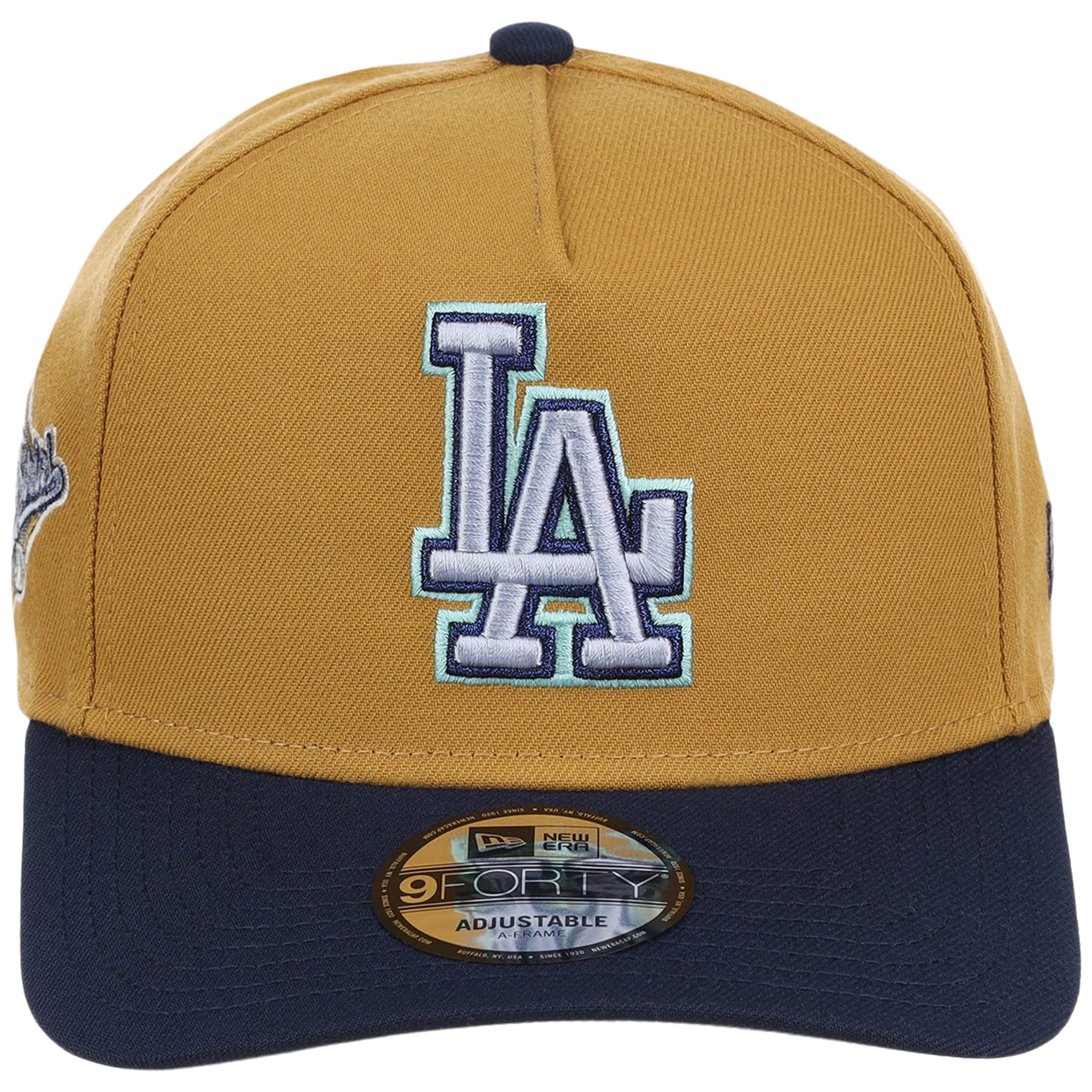 Los Angeles Dodgers MLB Dusted Navy New Era 9FORTY - Image 5
