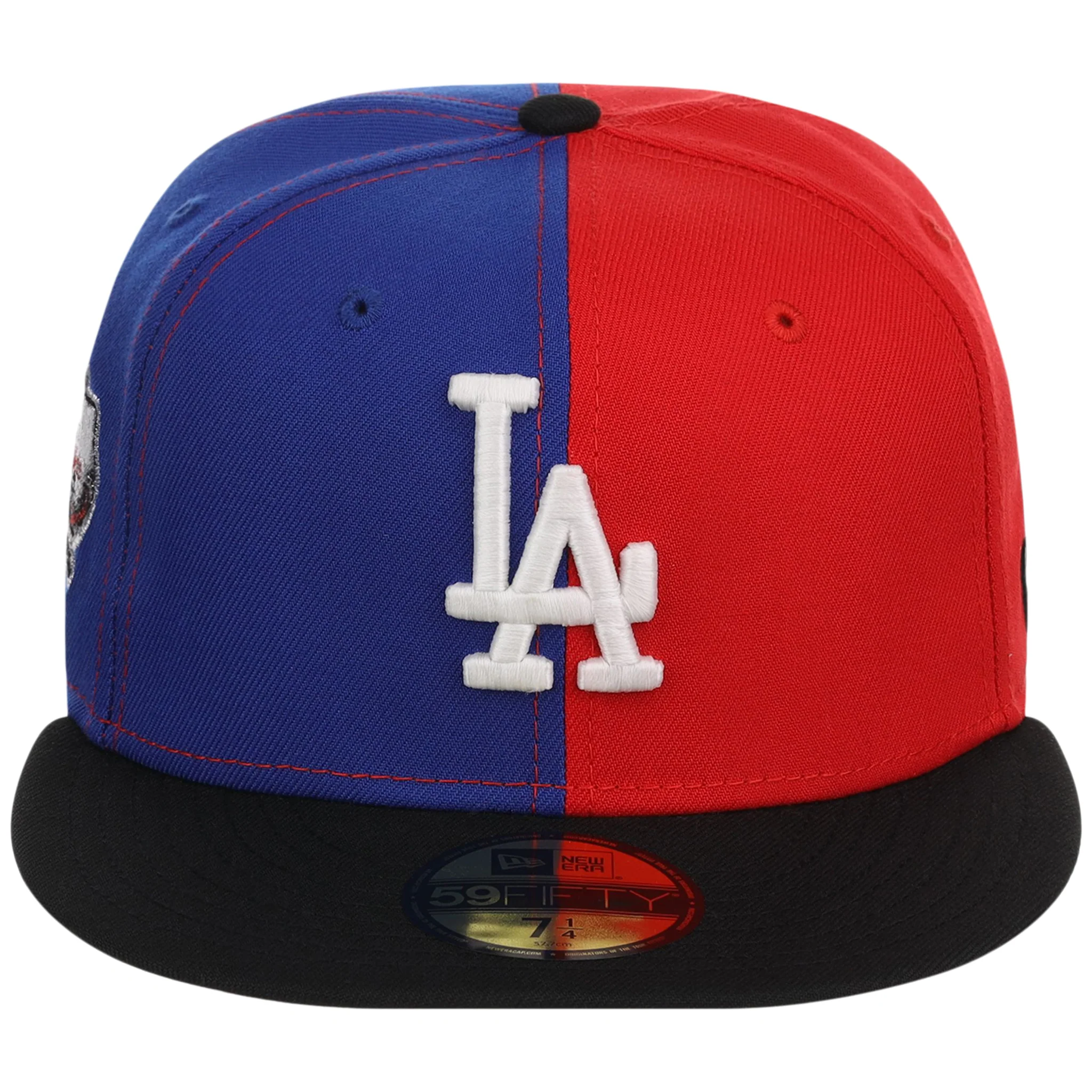 Los Angeles Dodgers MLB 'Paint the City Pink' New Era 59FIFTY - Red & Blue - Image 5