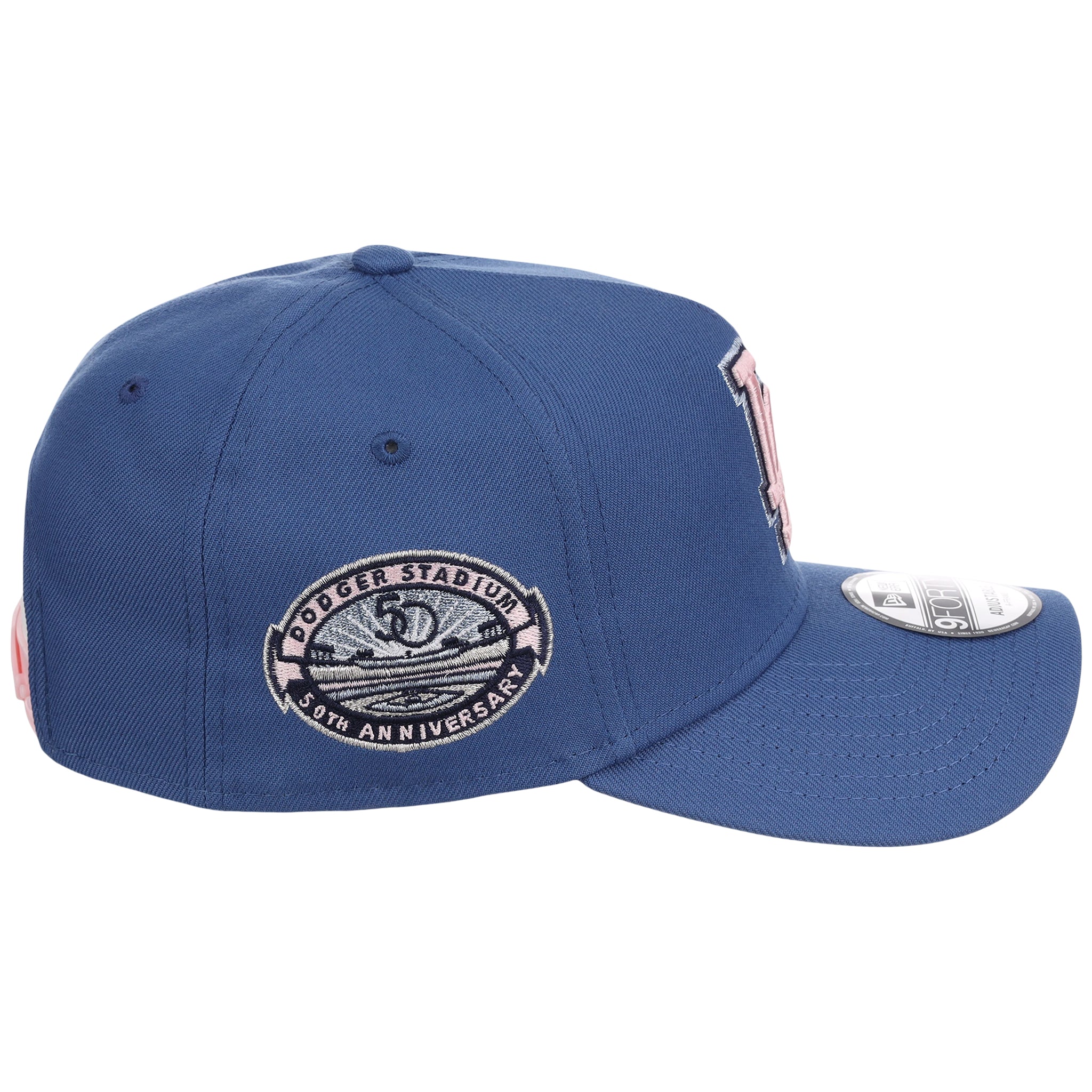 Los Angeles Dodgers MLB Pink Indigo New Era 9FORTY - Image 3
