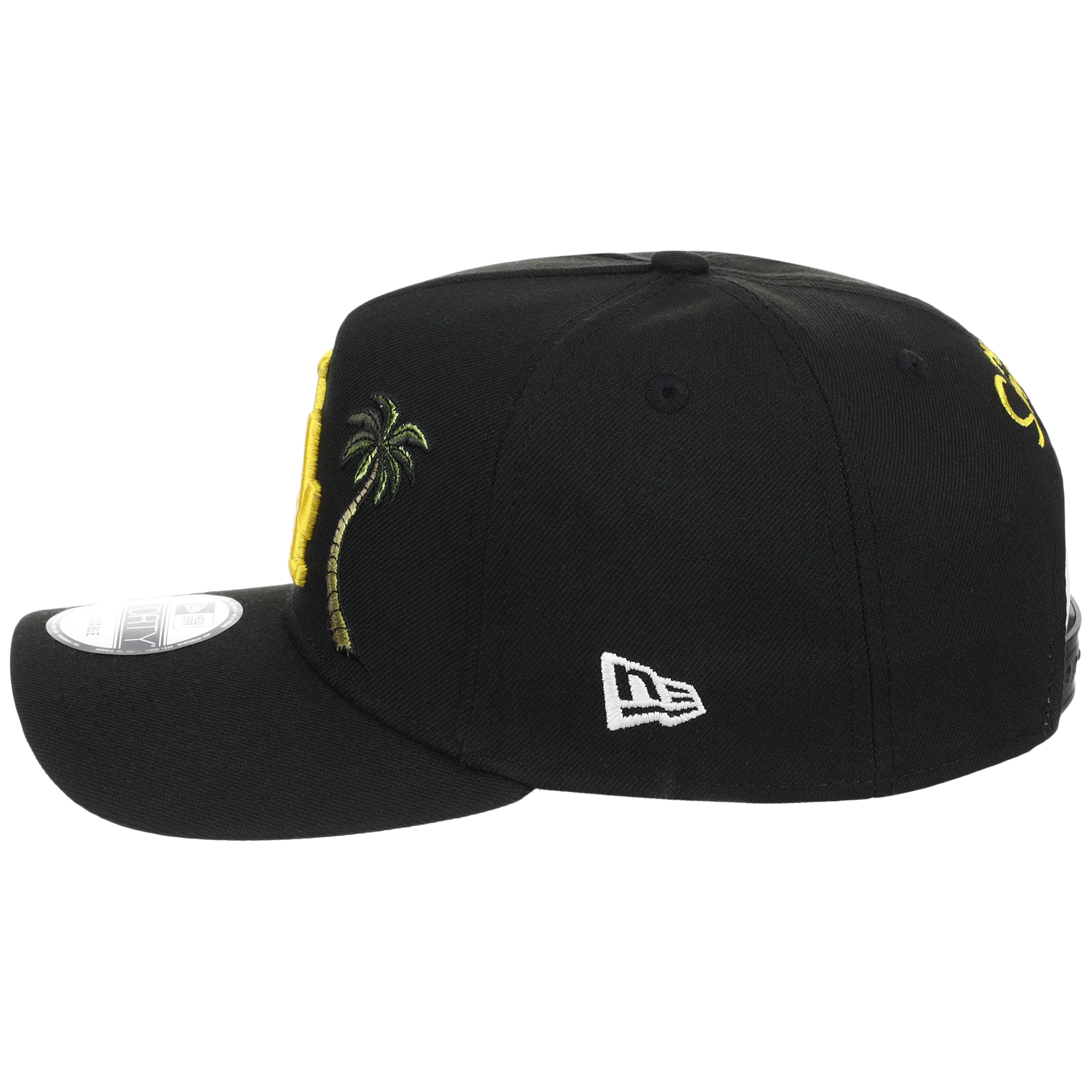 Los Angeles Dodgers MLB Simpsons Localized New Era 9FORTY - Palm - Black/Black - Image 6