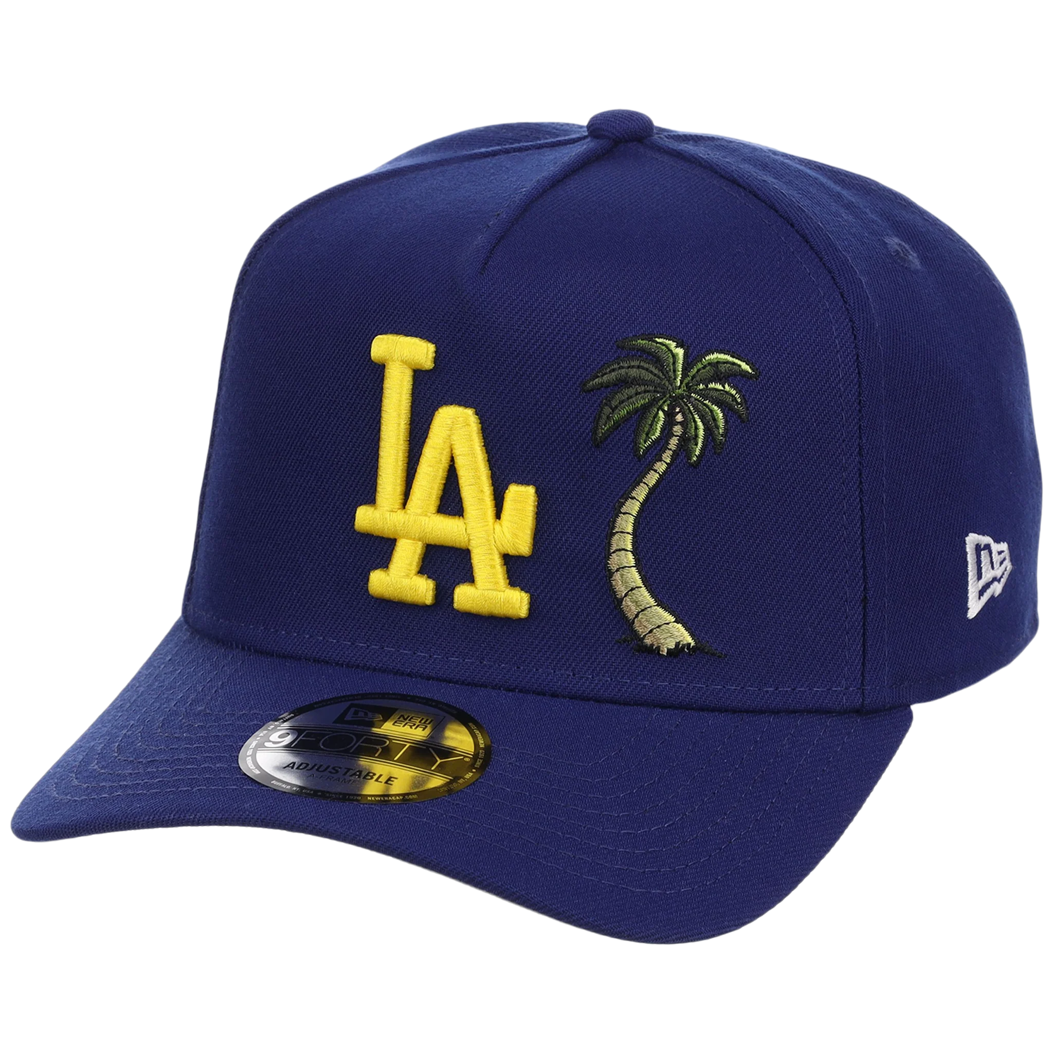 Los Angeles Dodgers MLB Simpsons Localized New Era 9FORTY - Palm - Blue/Blue - Image 4