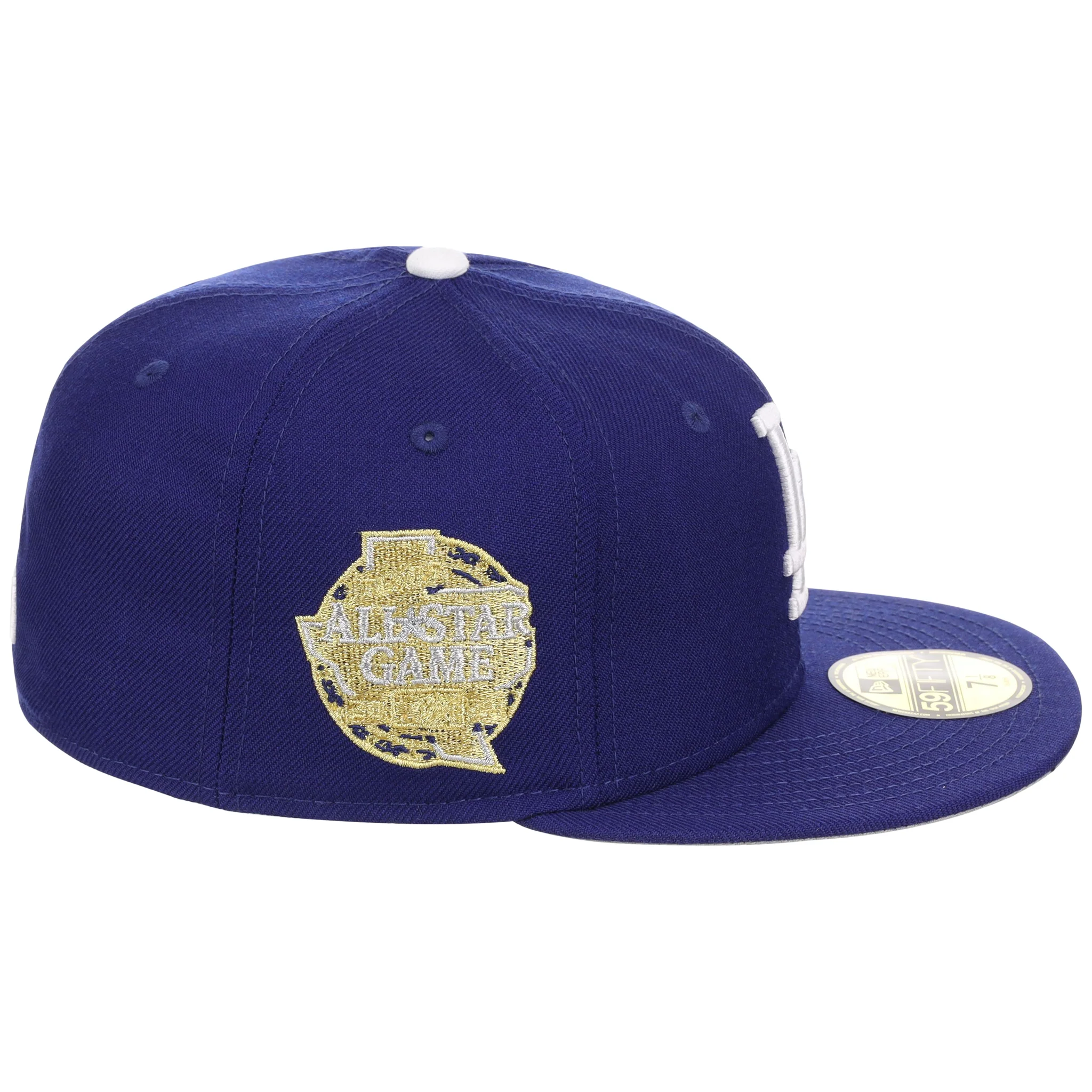 Los Angeles Dodgers MLB 'TOP 4' New Era 59FIFTY Collection - Royal/Royal - Image 3