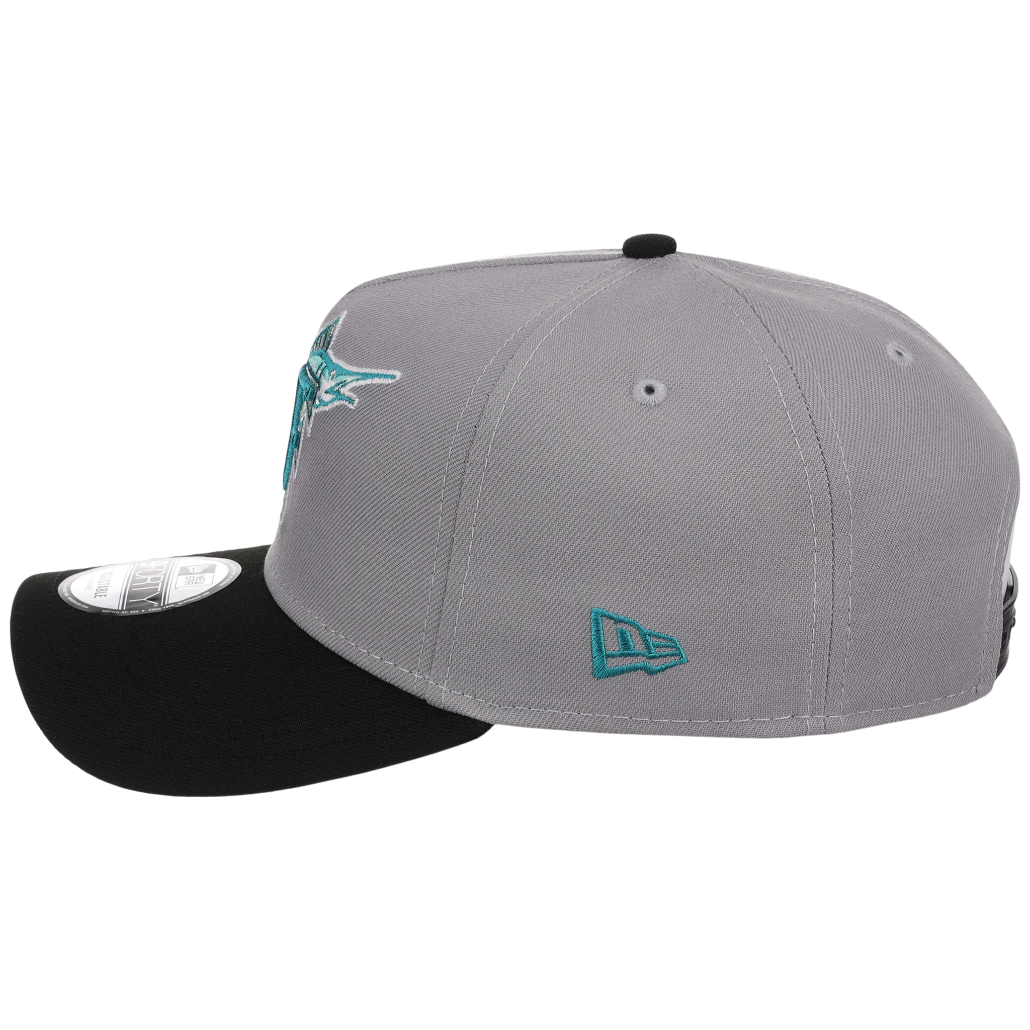 Miami Marlins MLB Cloudy Glass New Era 9FORTY - Image 6