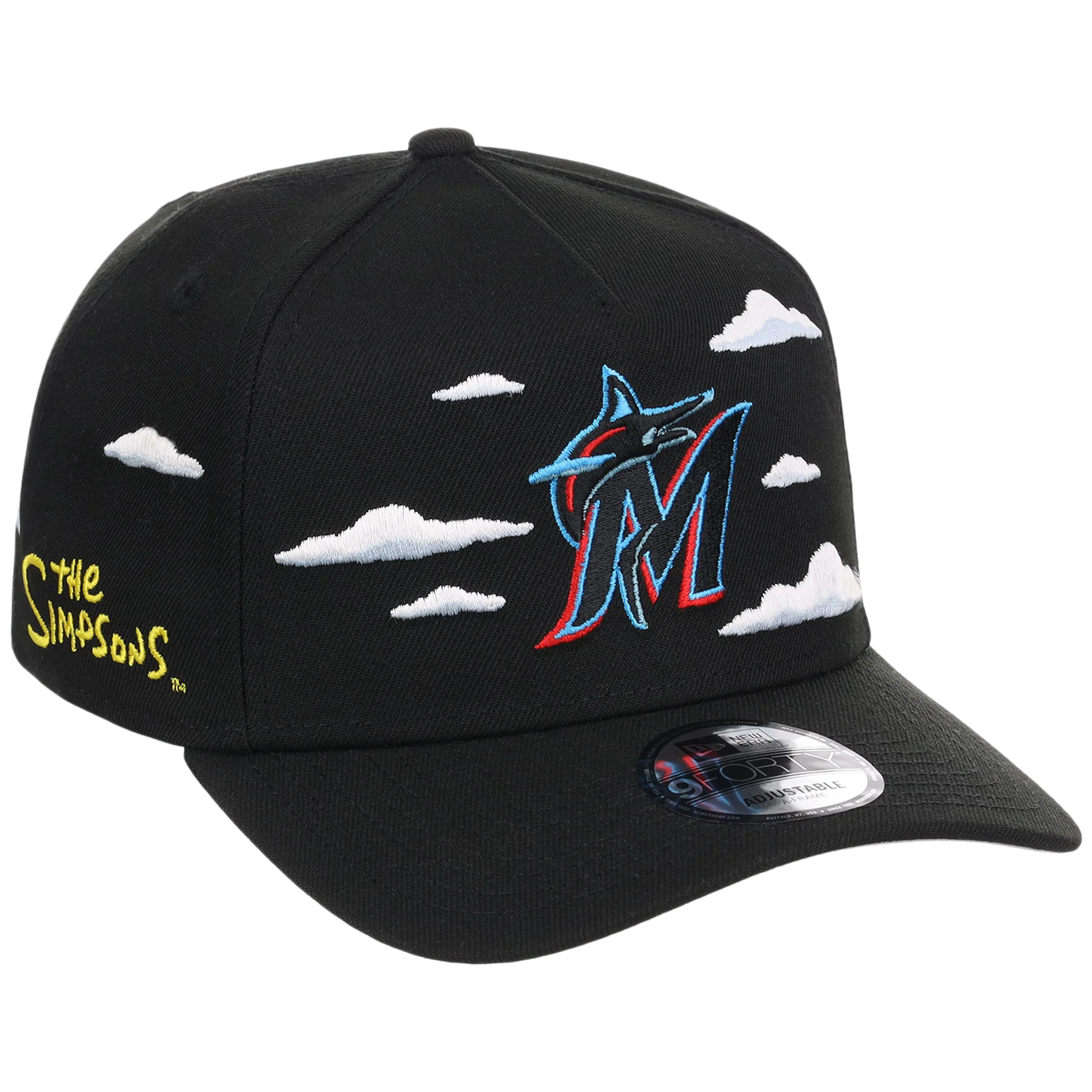 Miami Marlins MLB Simpsons 'Clouds' New Era 9FORTY