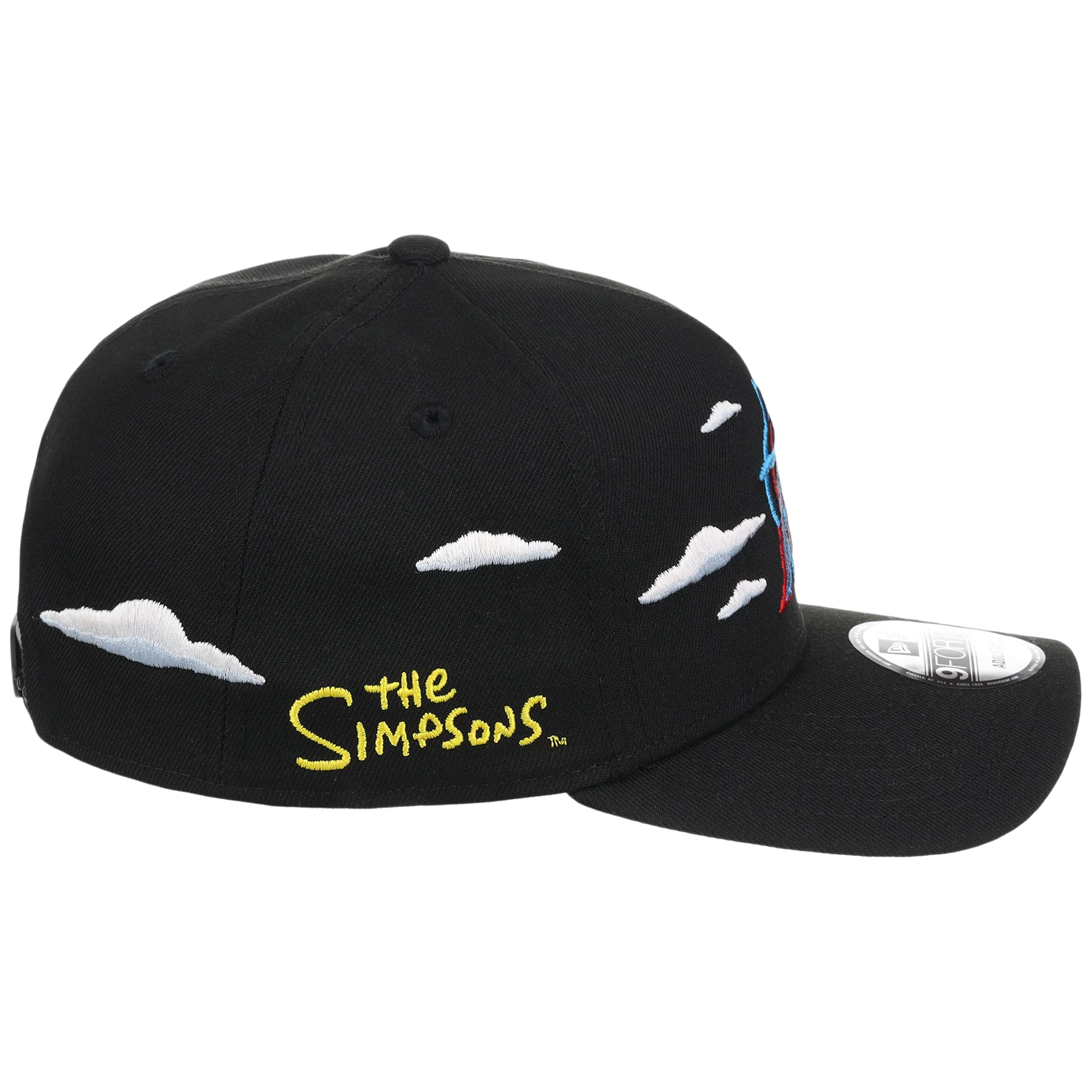 Miami Marlins MLB Simpsons 'Clouds' New Era 9FORTY - Image 3
