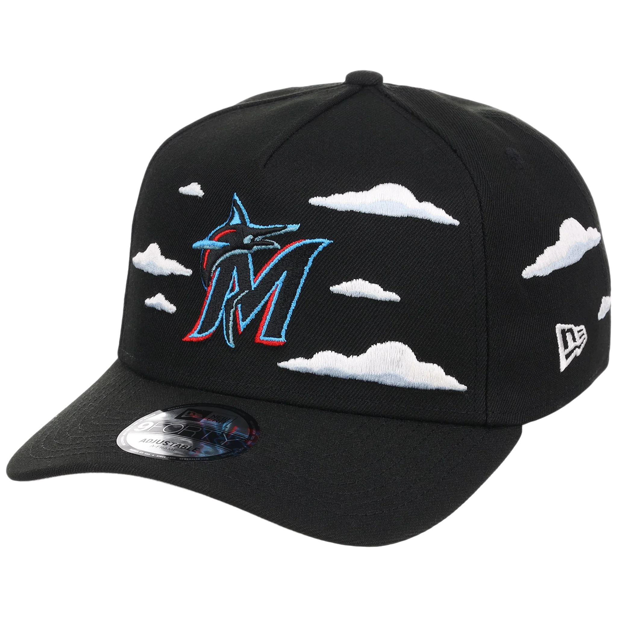 Miami Marlins MLB Simpsons 'Clouds' New Era 9FORTY - Image 4