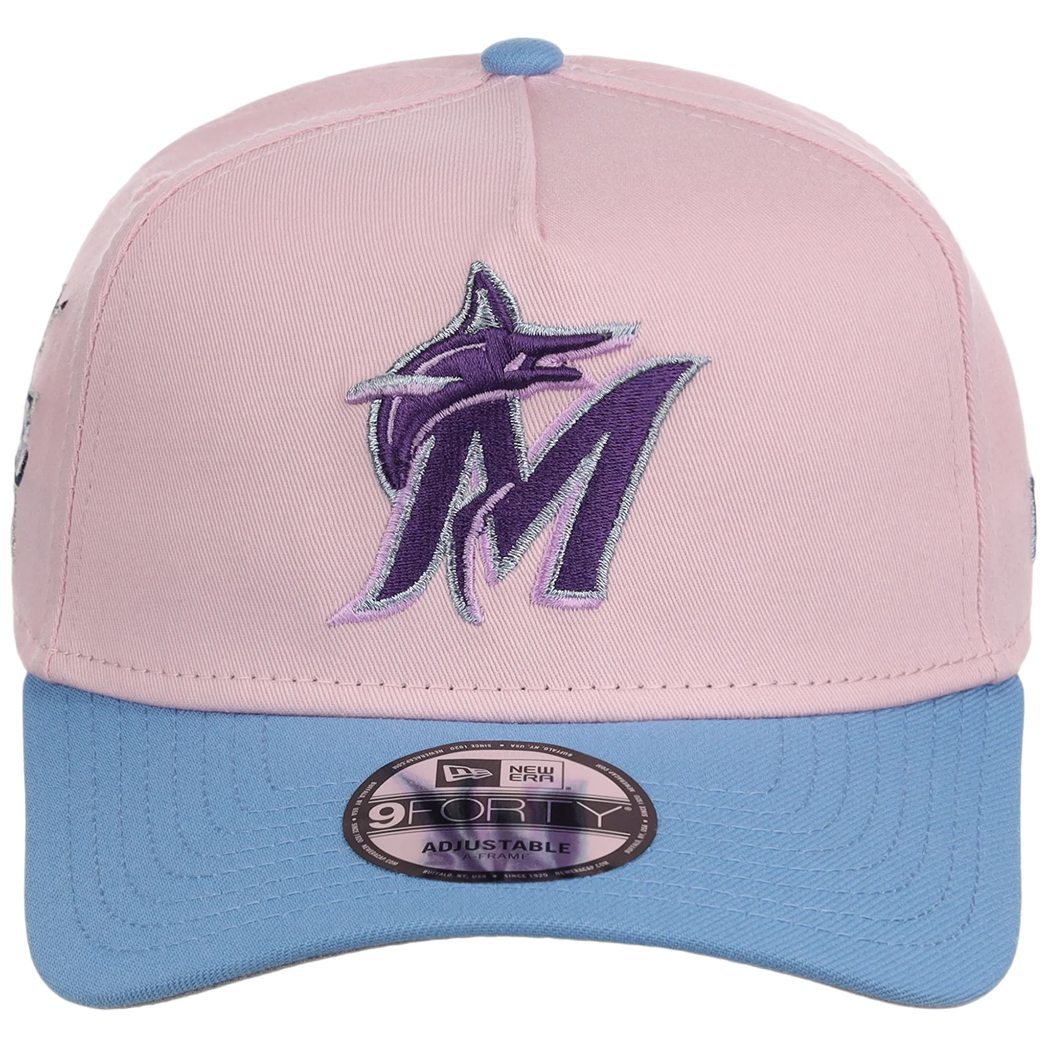Miami Marlins MLB Sugar Cloud New Era 9FORTY - Image 5