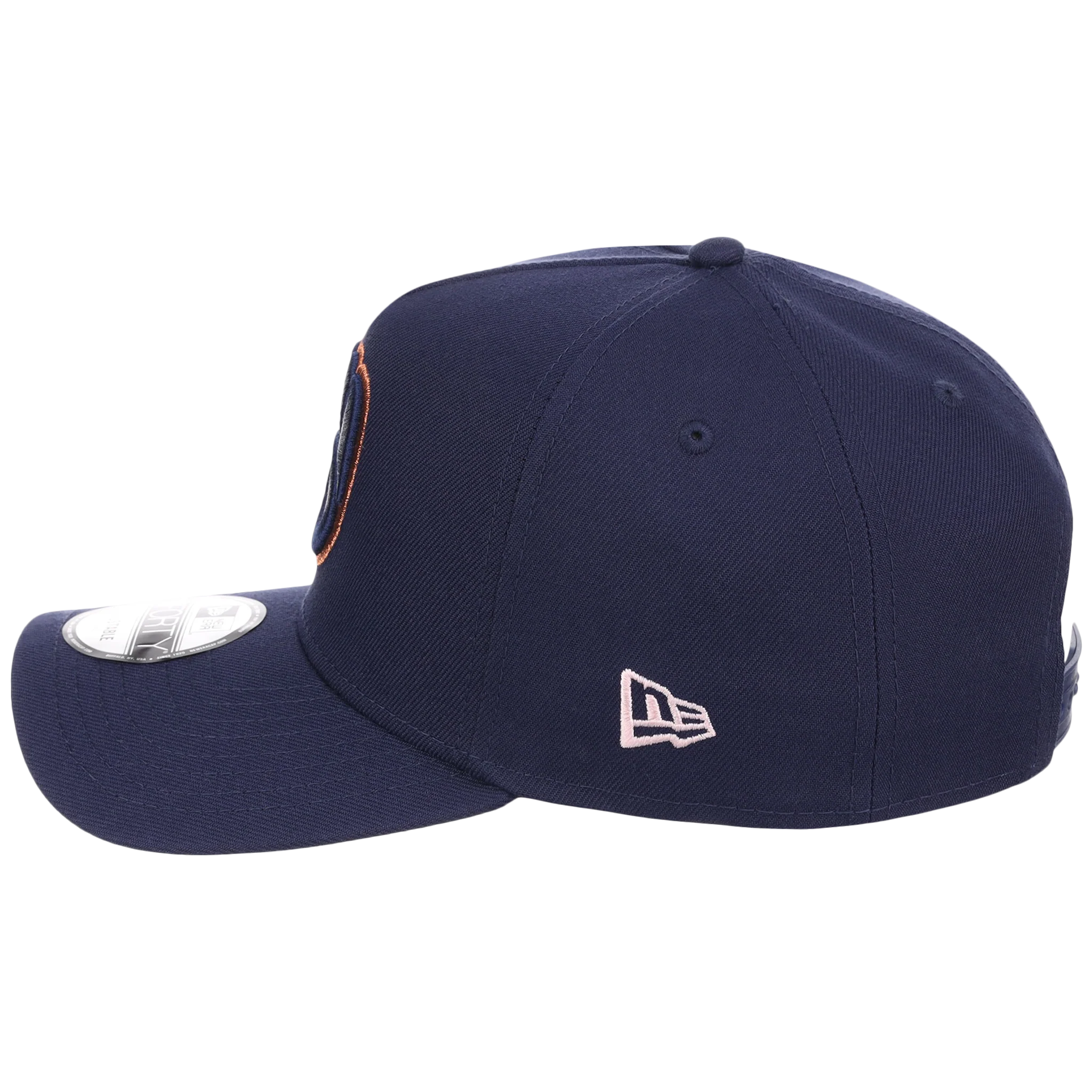 Milwaukee Brewers MLB Copper Blush New Era 9FORTY - Image 6