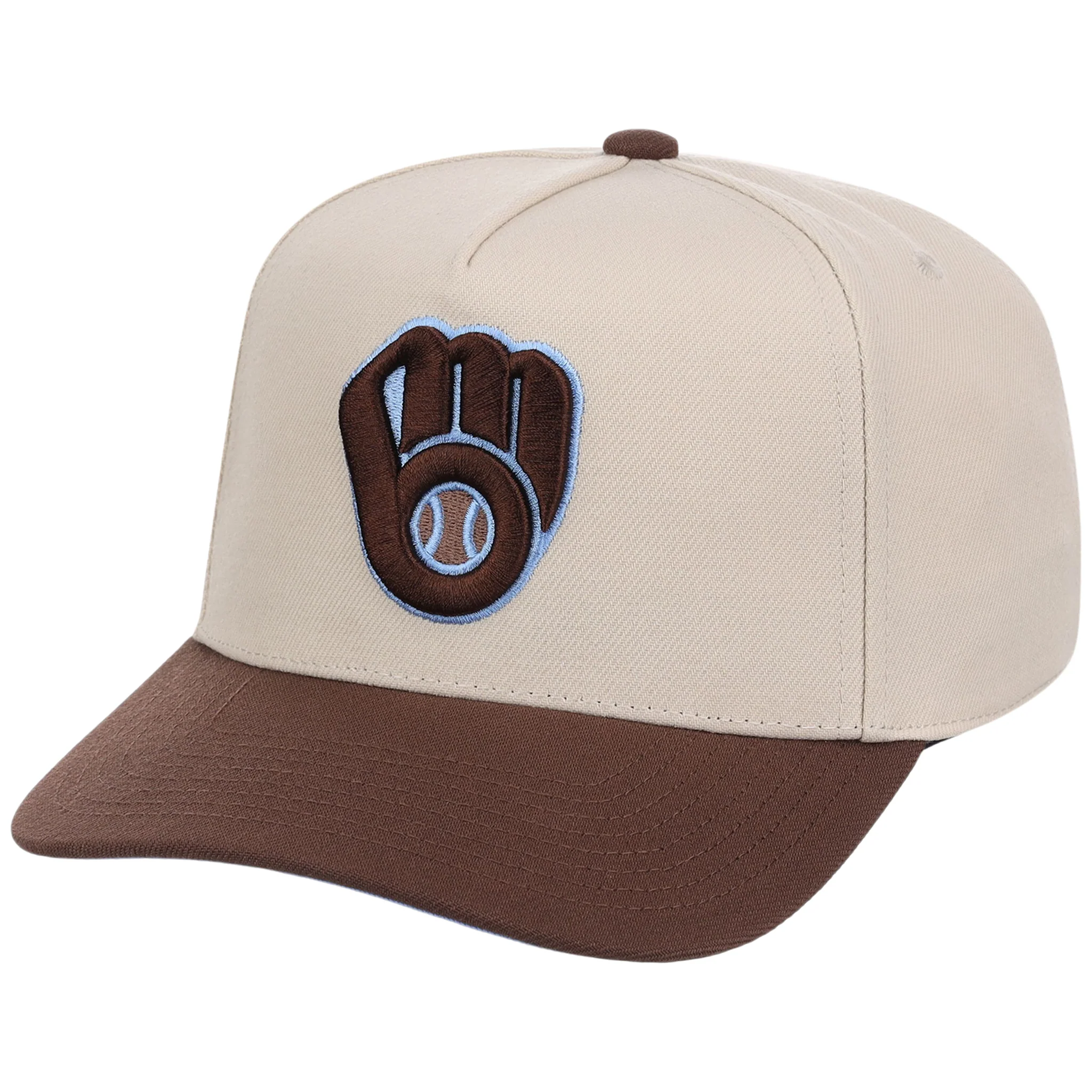Milwaukee Brewers MLB Leche Blue Mitchell & Ness Pro Pinch - Image 4