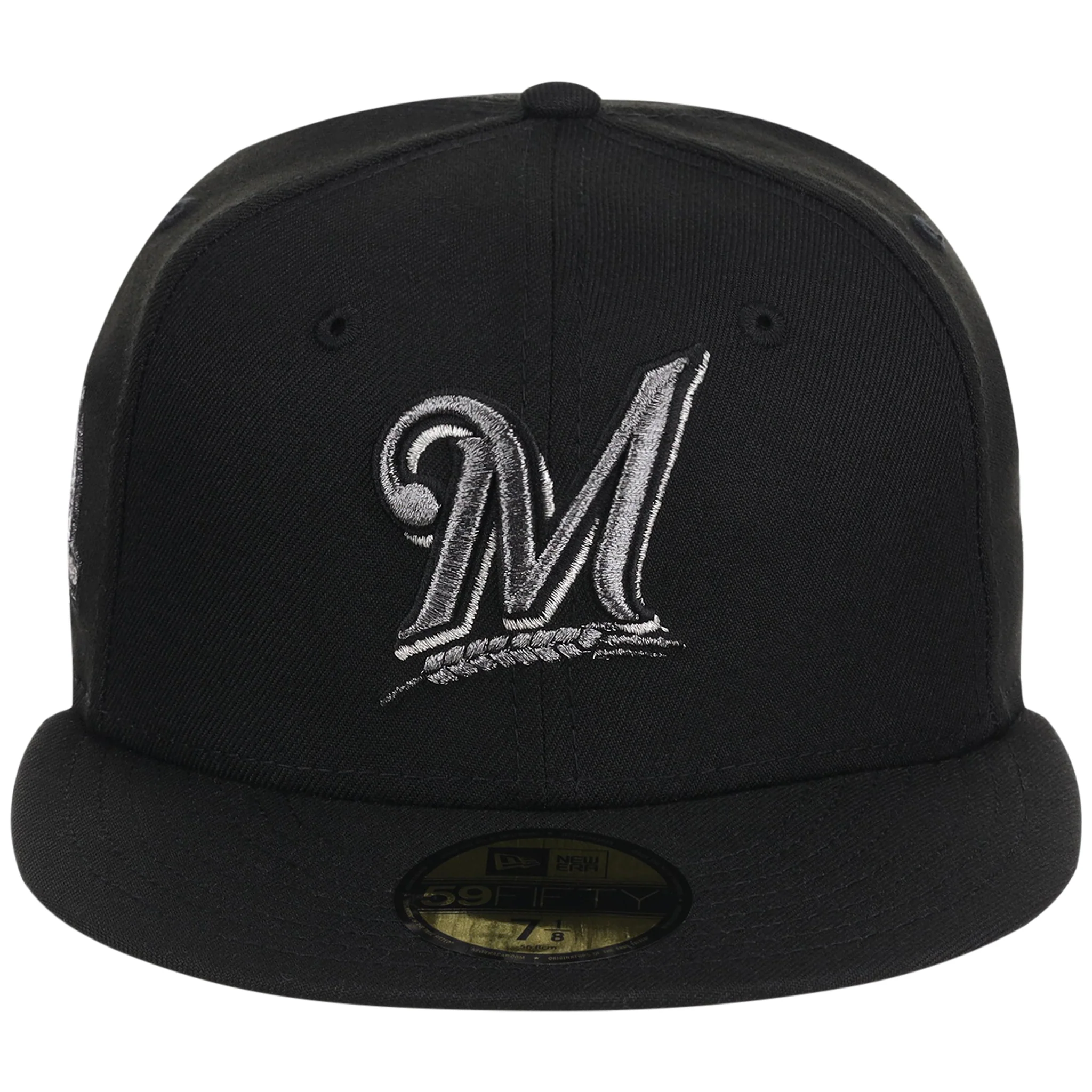 Milwaukee Brewers MLB Liquid Titanium New Era 59FIFTY - Image 5