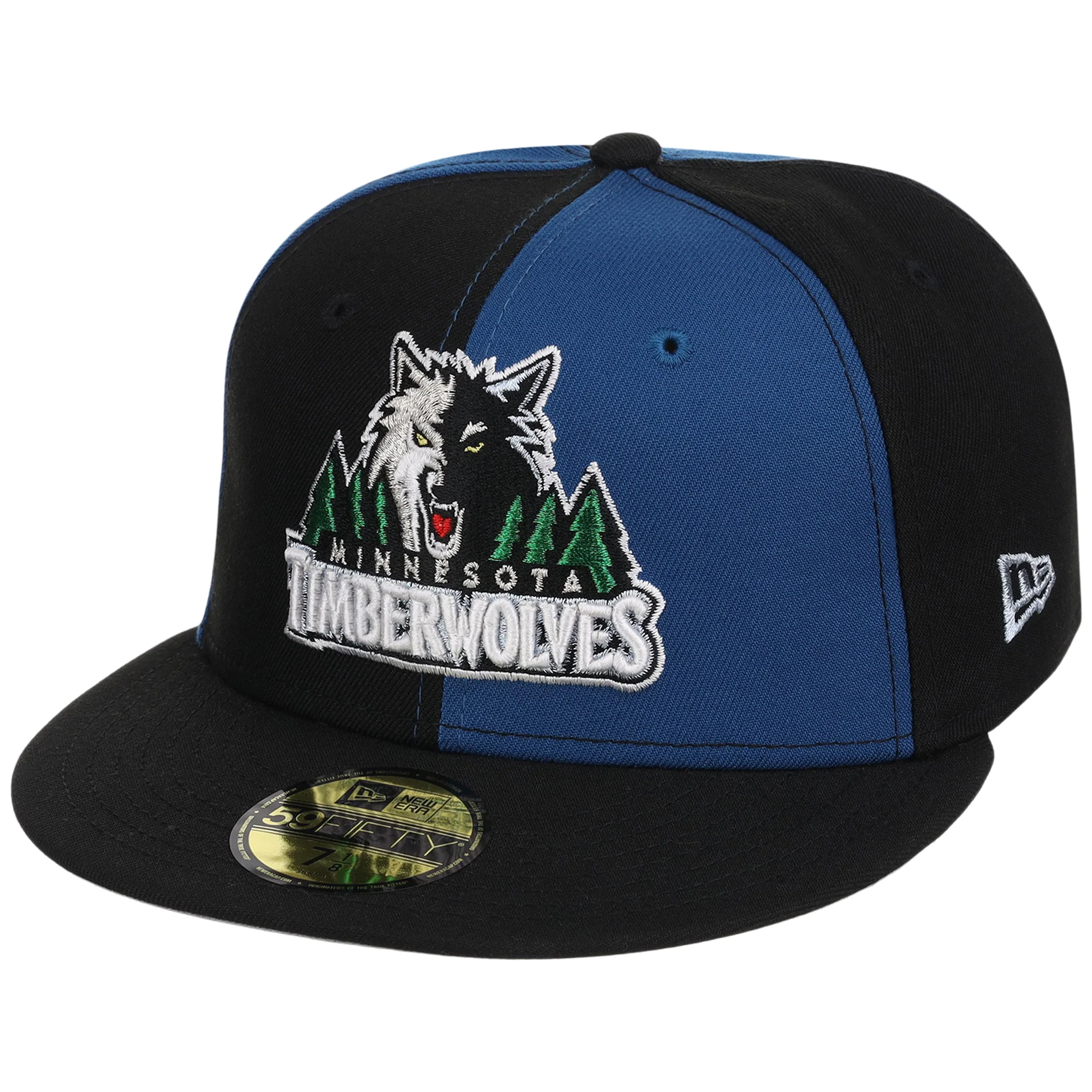 Minnesota Timberwolves NBA Pinwheel Rewind New Era 59FIFTY - Image 4