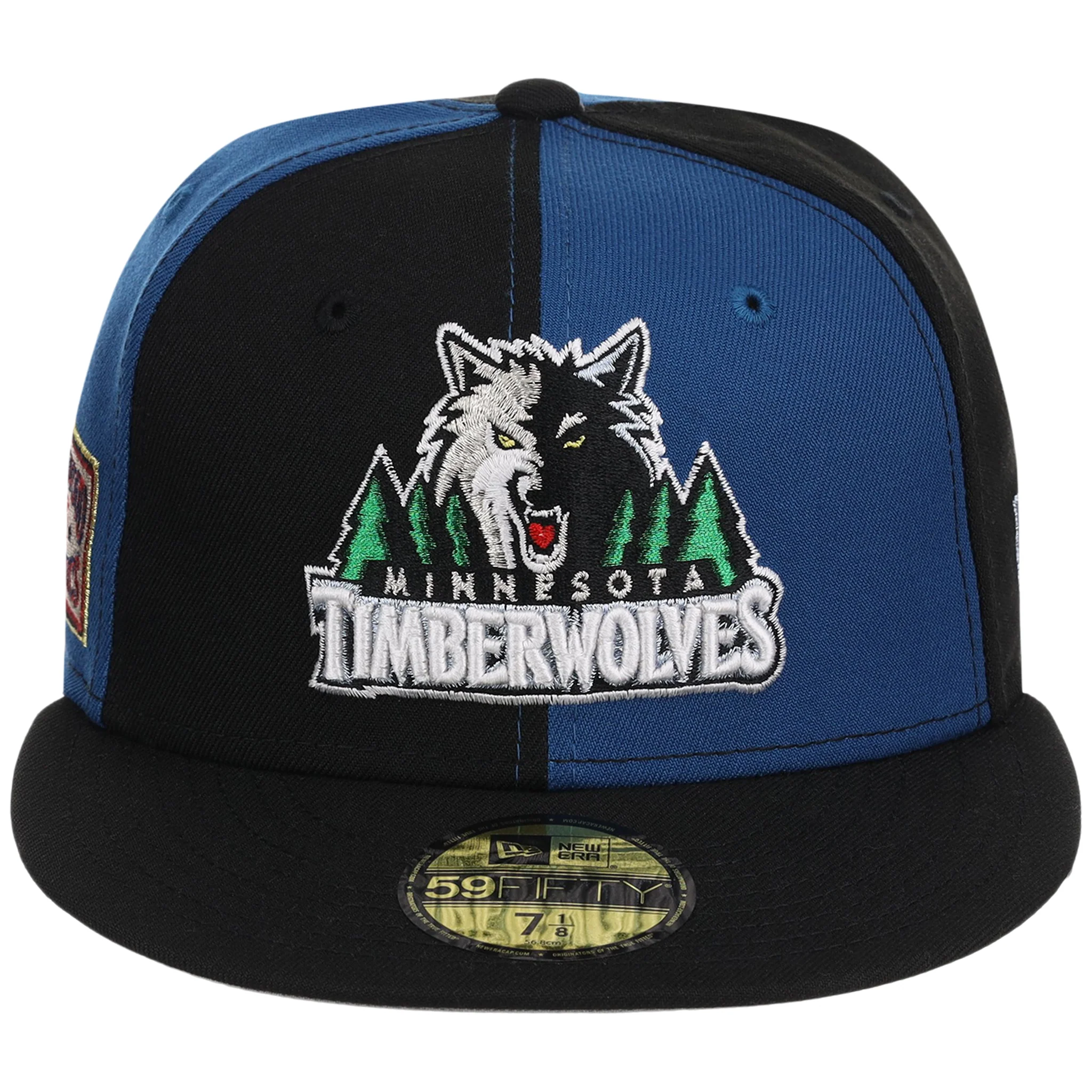 Minnesota Timberwolves NBA Pinwheel Rewind New Era 59FIFTY - Image 5