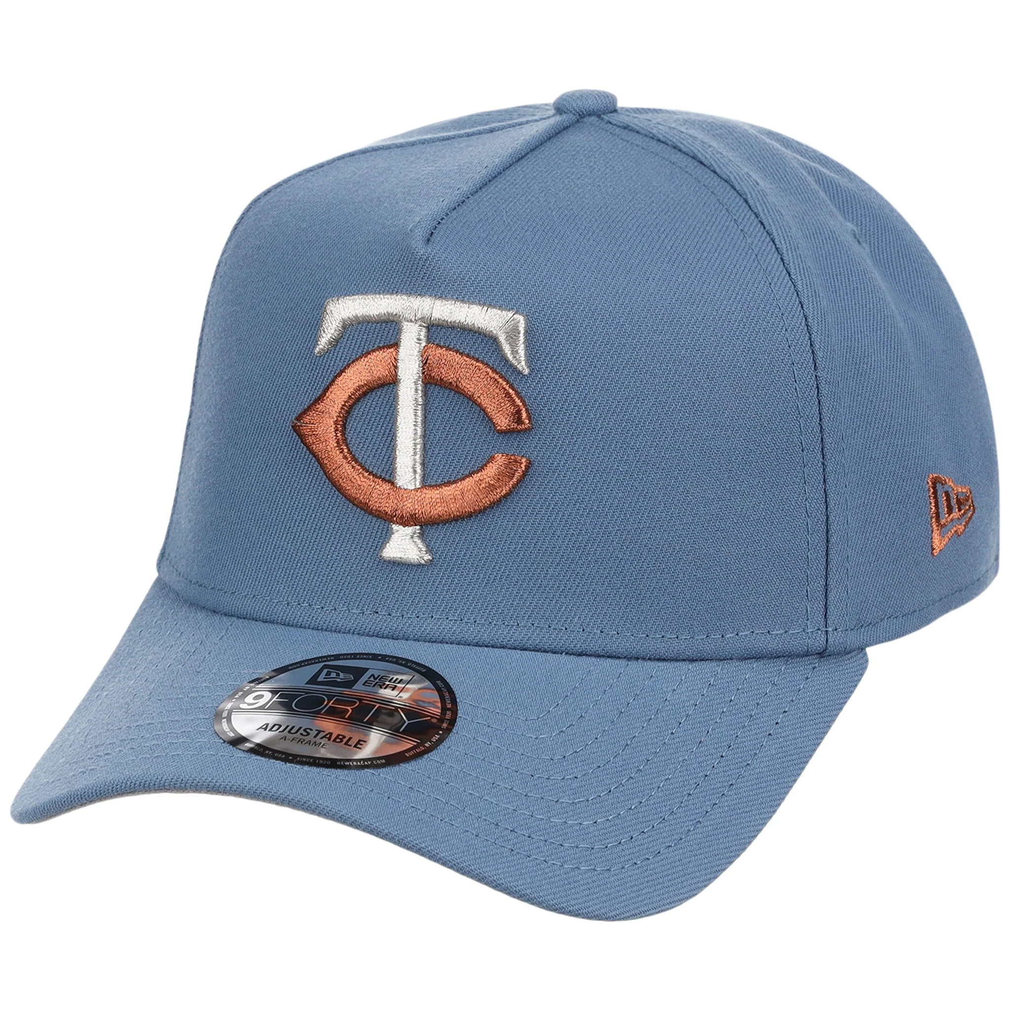 Minnesota Twins MLB Faded Blue New Era 9FORTY - Image 4