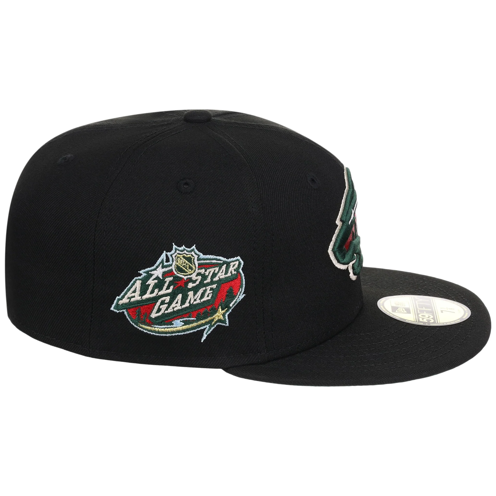 Minnesota Wild NHL Black Dome New Era 59FIFTY - Image 3