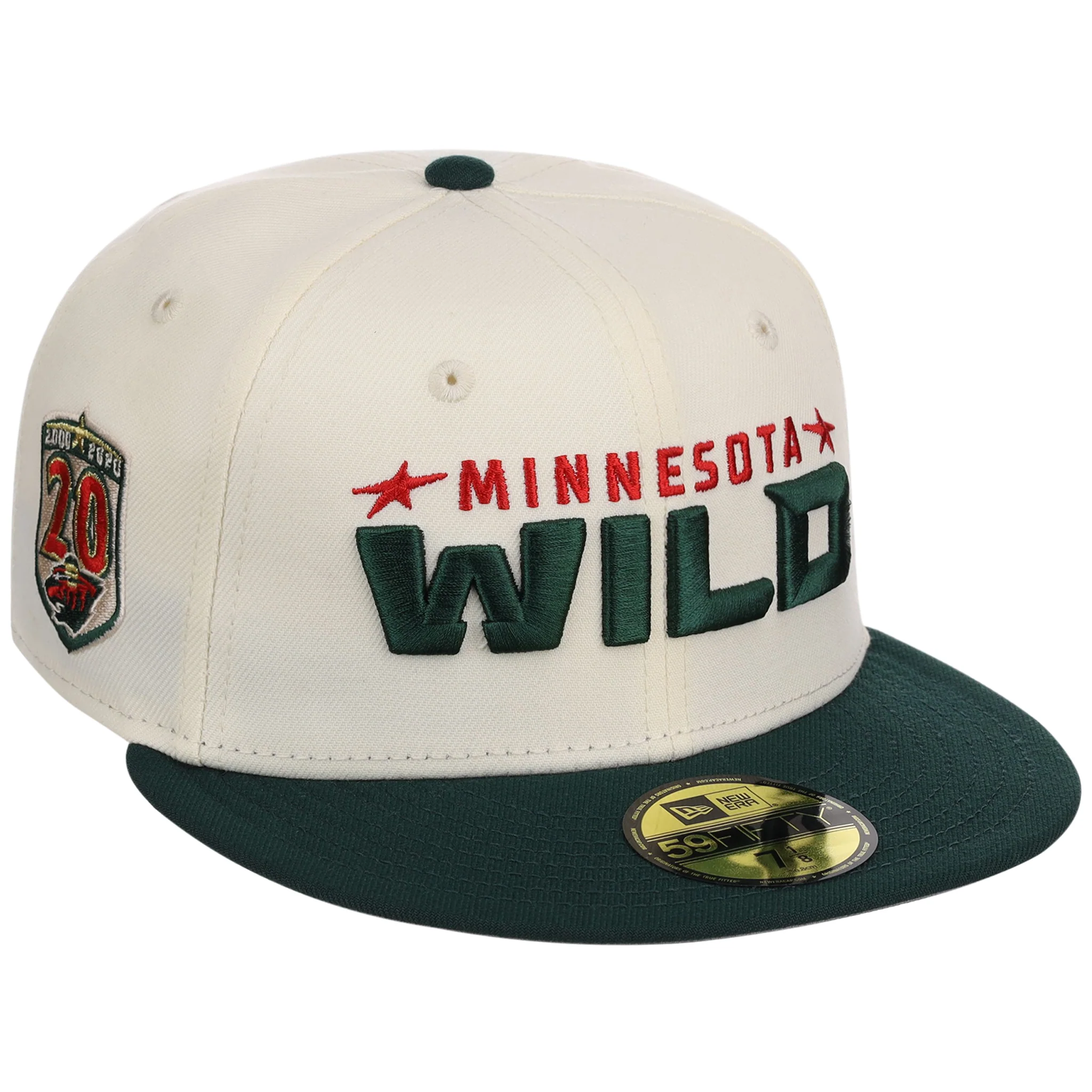 MINNESOTA WILD NHL CHROME OTC NEW ERA 59FIFTY
