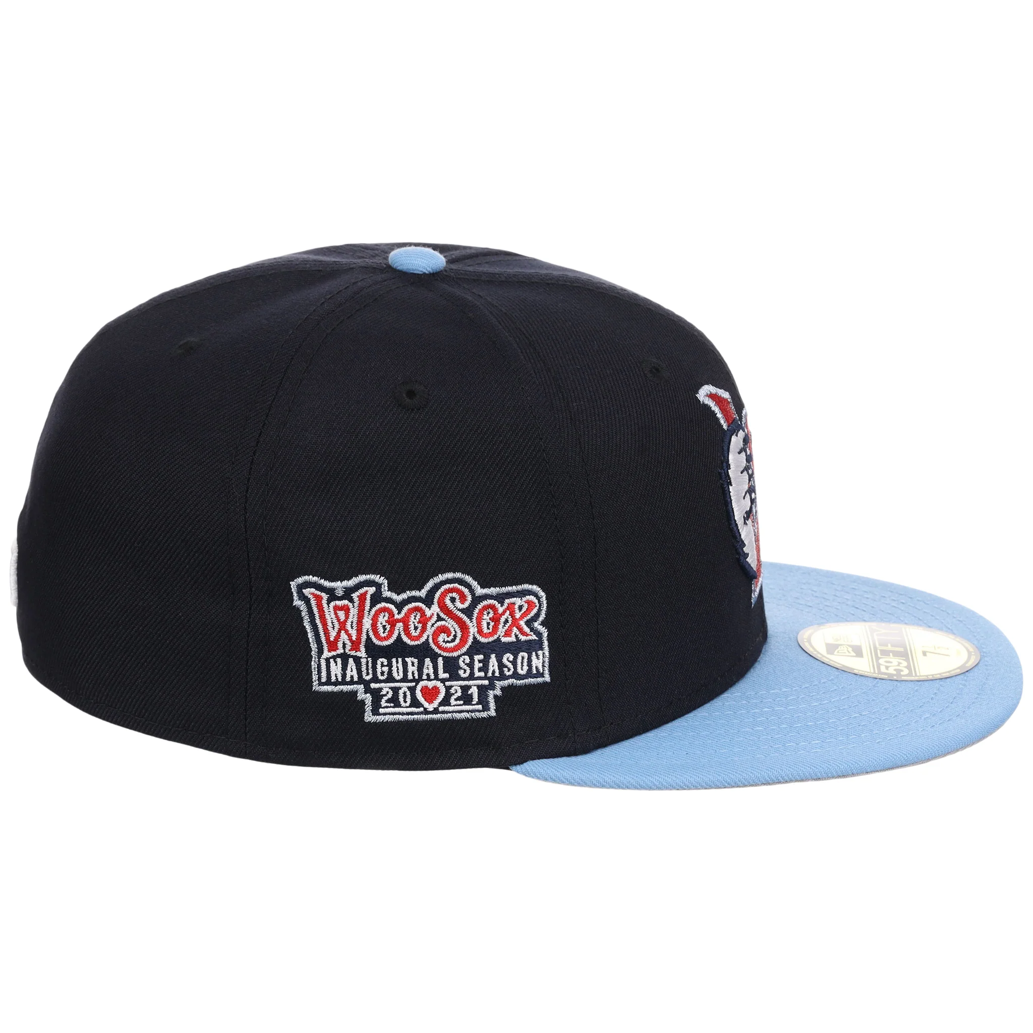 MINOR LEAGUE MONDAY - Worcester Red Sox 'Woo Sox' New Era 59FIFTY - Image 3