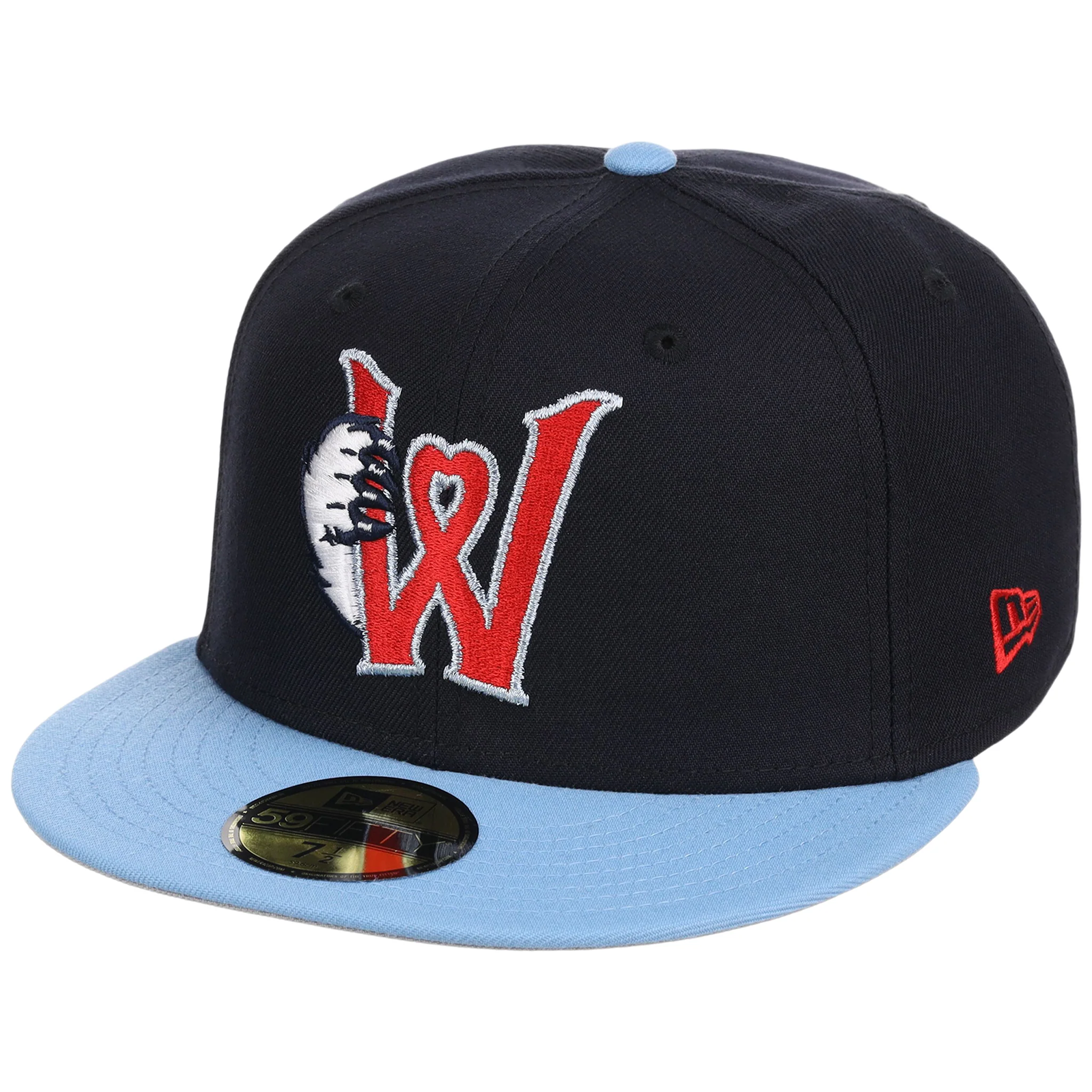 MINOR LEAGUE MONDAY - Worcester Red Sox 'Woo Sox' New Era 59FIFTY - Image 4