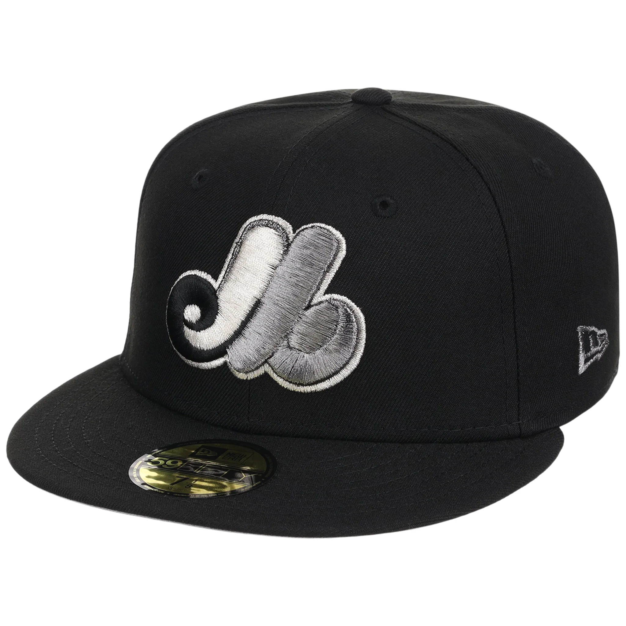 Montreal Expos MLB Liquid Titanium New Era 59FIFTY - Image 4