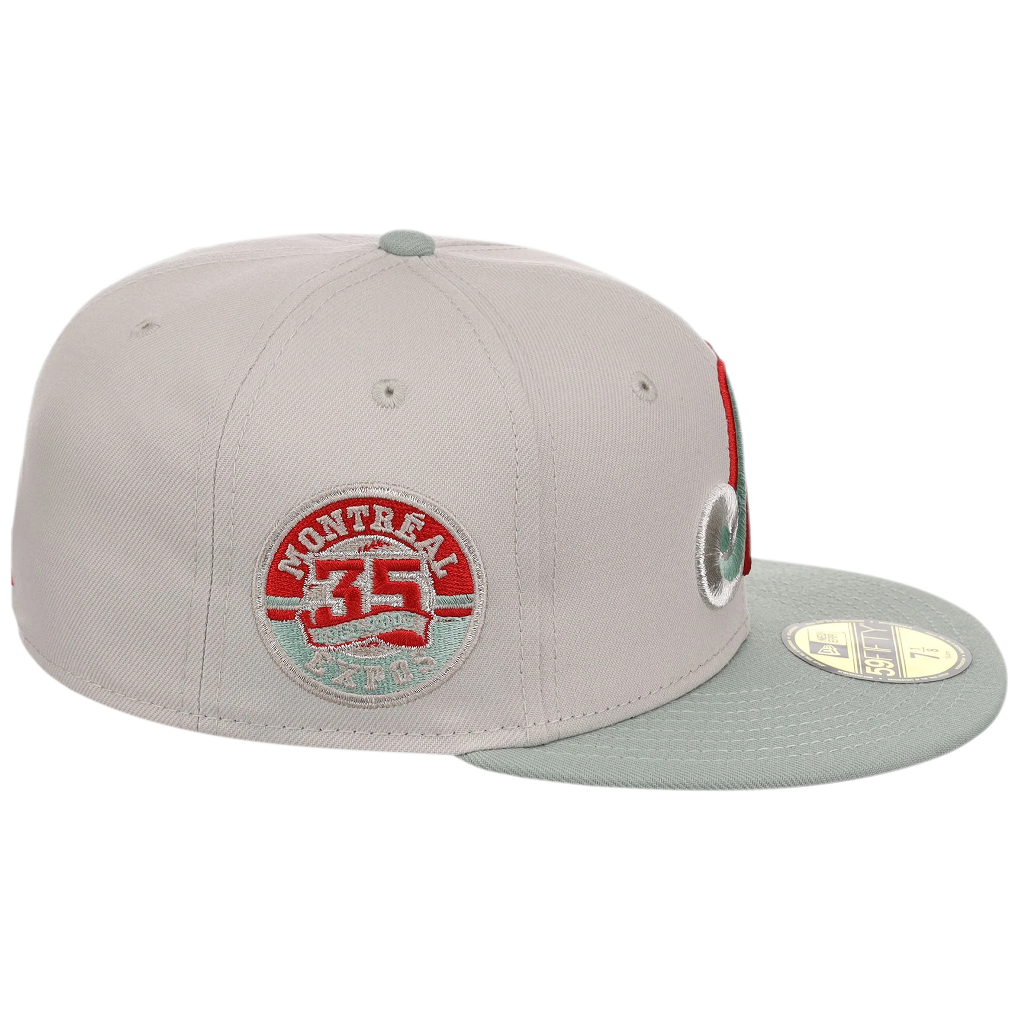 Montreal Expos MLB Stone Widow New Era 59FIFTY - Image 3