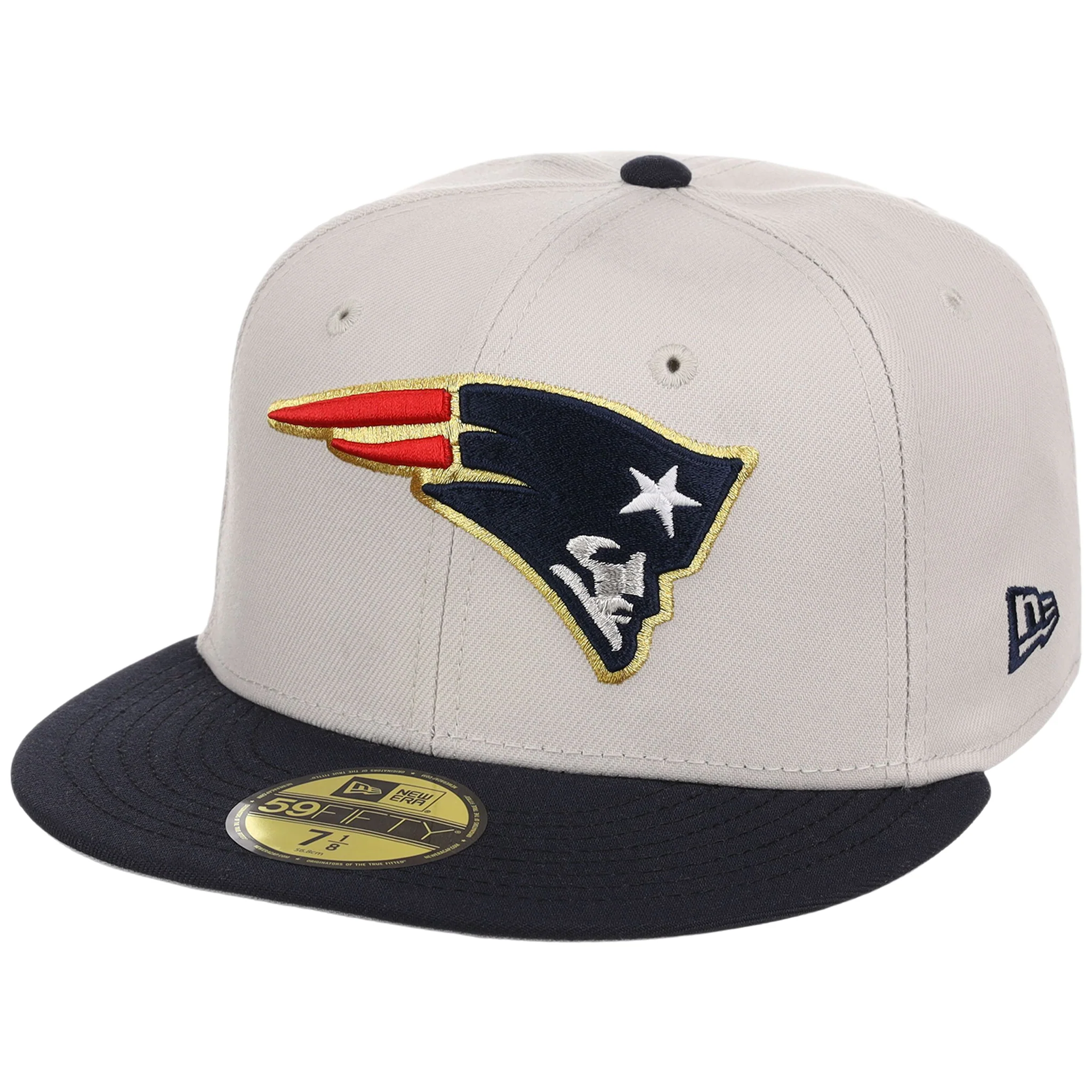 New England Patriots Boston Crown the City New Era 59FIFTY - Stone - Image 4