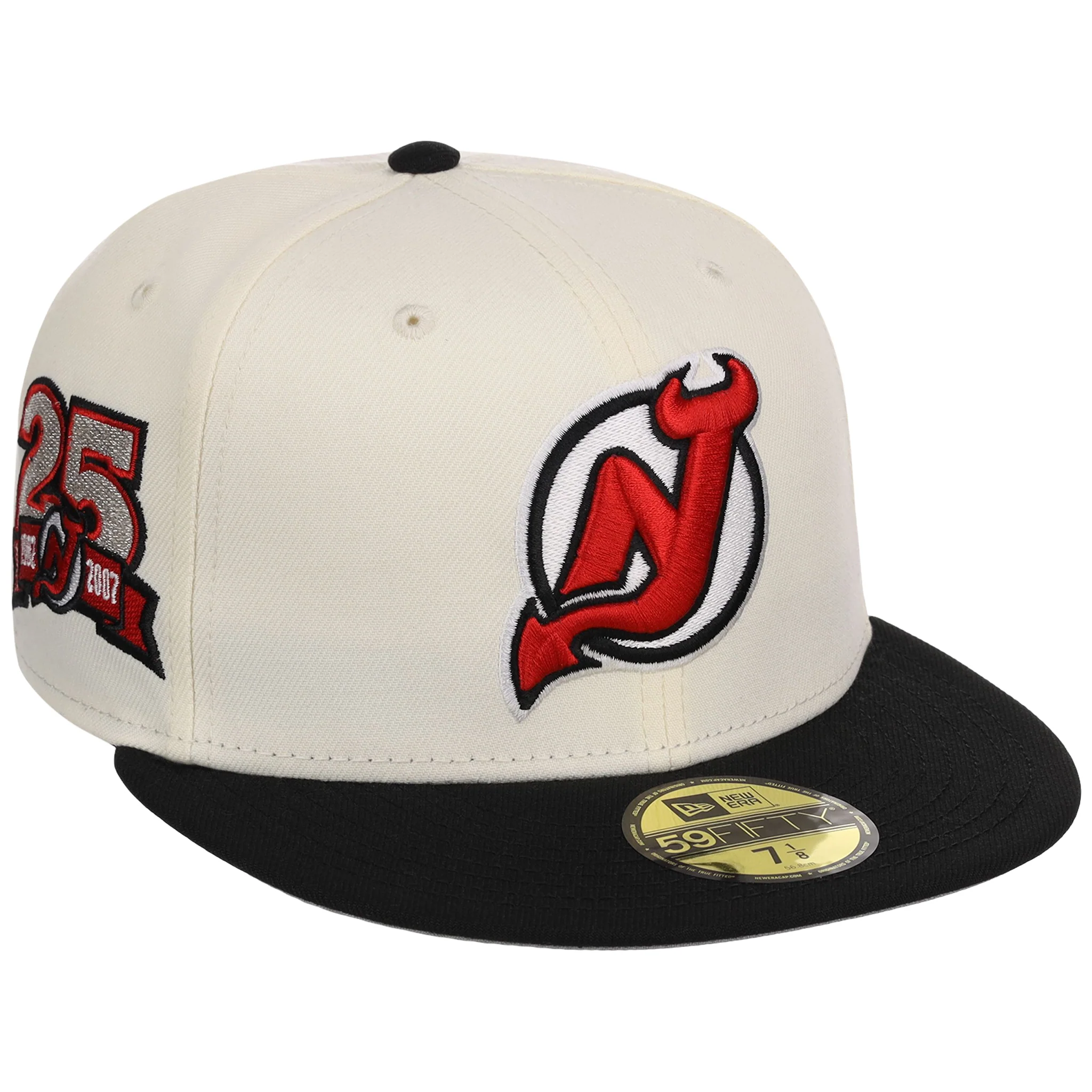 NEW JERSEY DEVILS NHL CHROME OTC NEW ERA 59FIFTY
