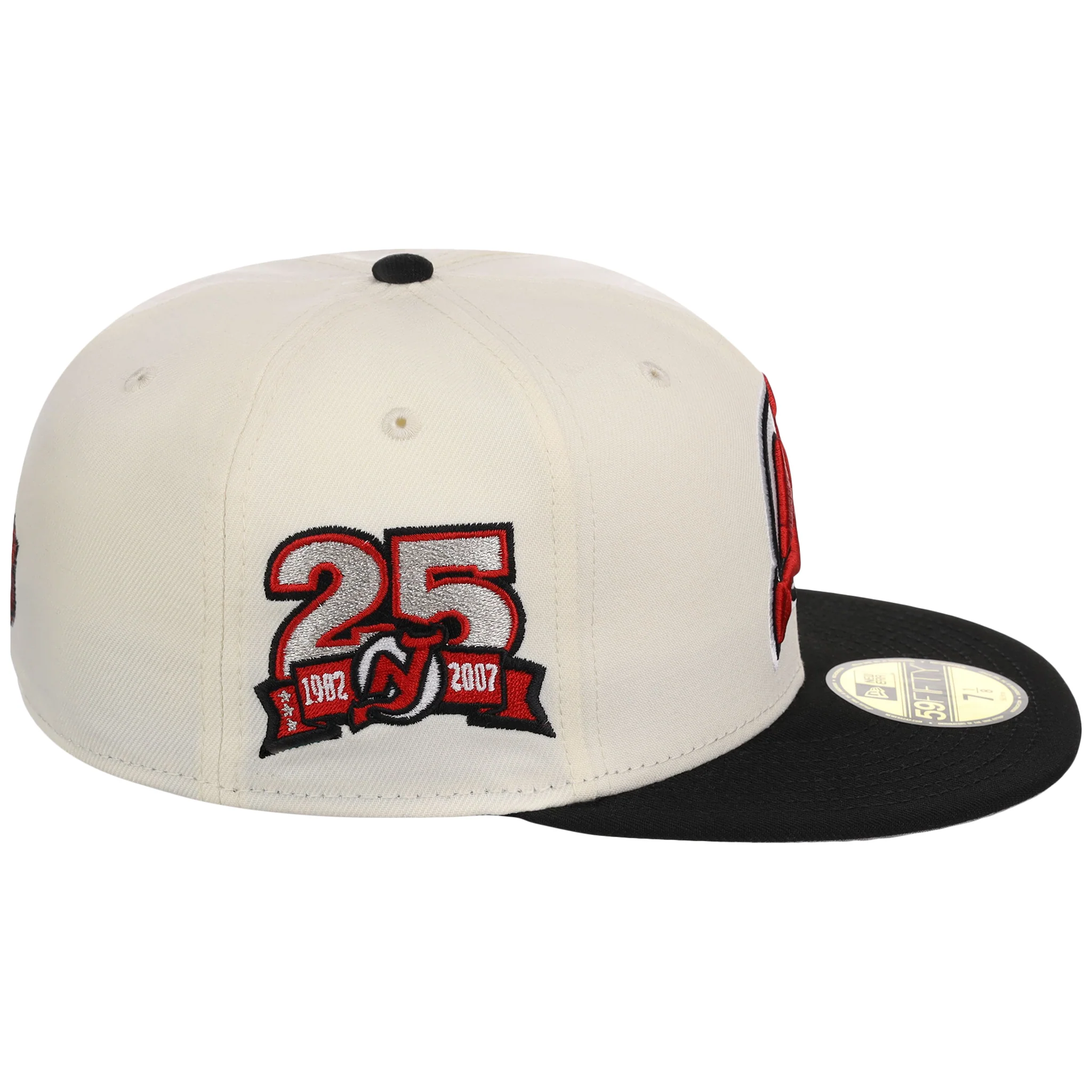 NEW JERSEY DEVILS NHL CHROME OTC NEW ERA 59FIFTY - Image 3