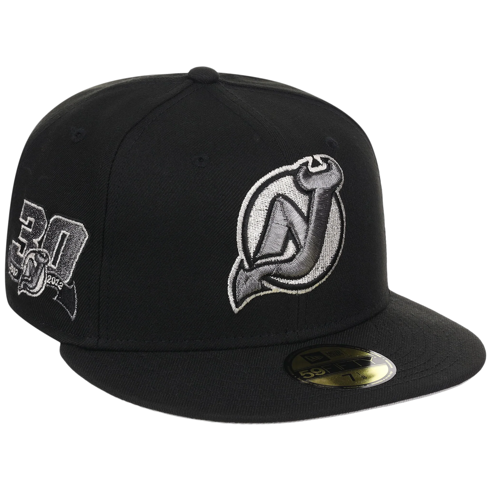 New Jersey Devils NHL Liquid Titanium New Era 59FIFTY