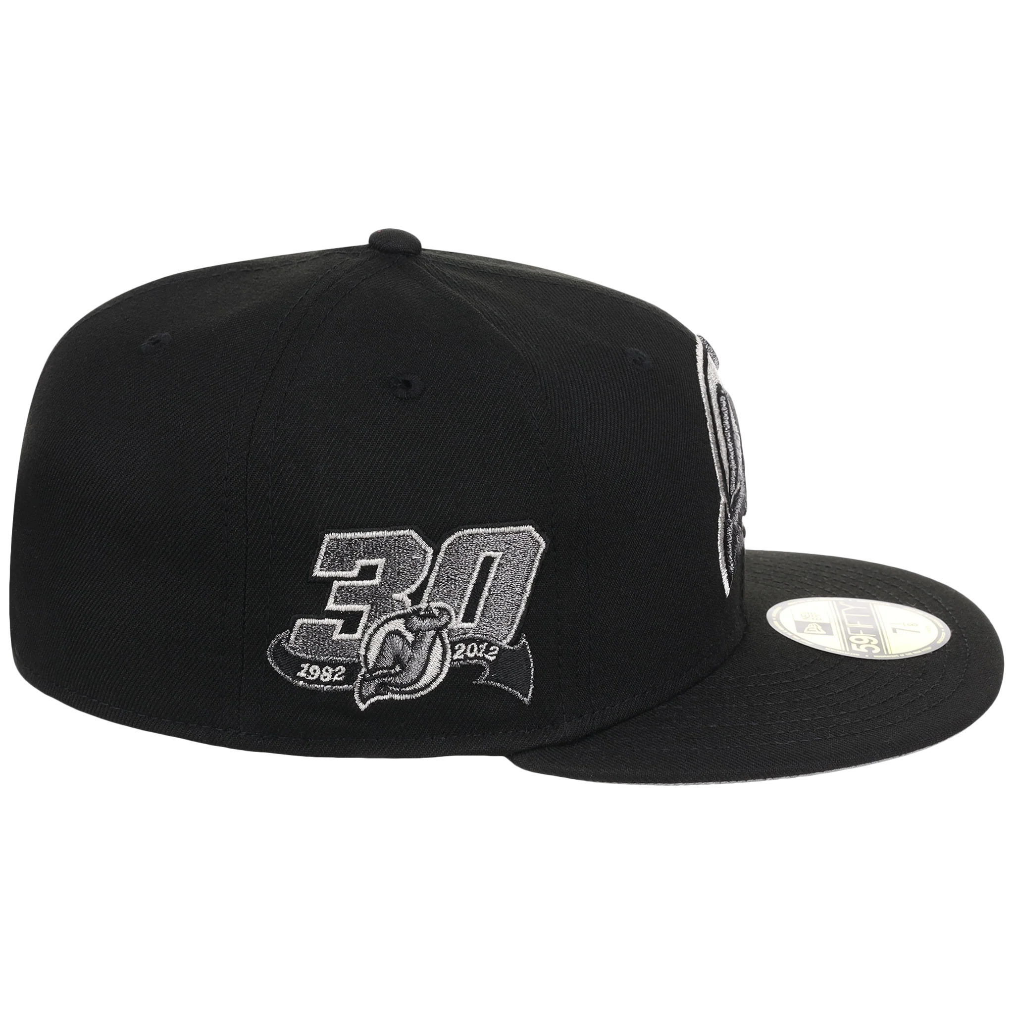New Jersey Devils NHL Liquid Titanium New Era 59FIFTY - Image 3