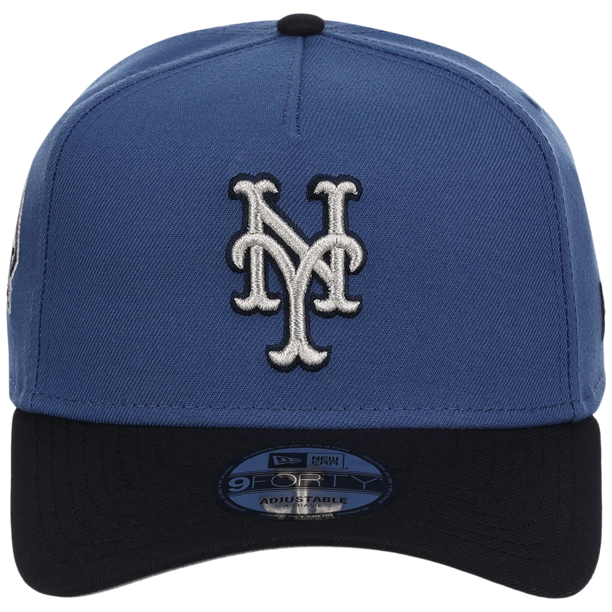 New York Mets MLB Indigo Navy New Era 9FORTY - Image 5