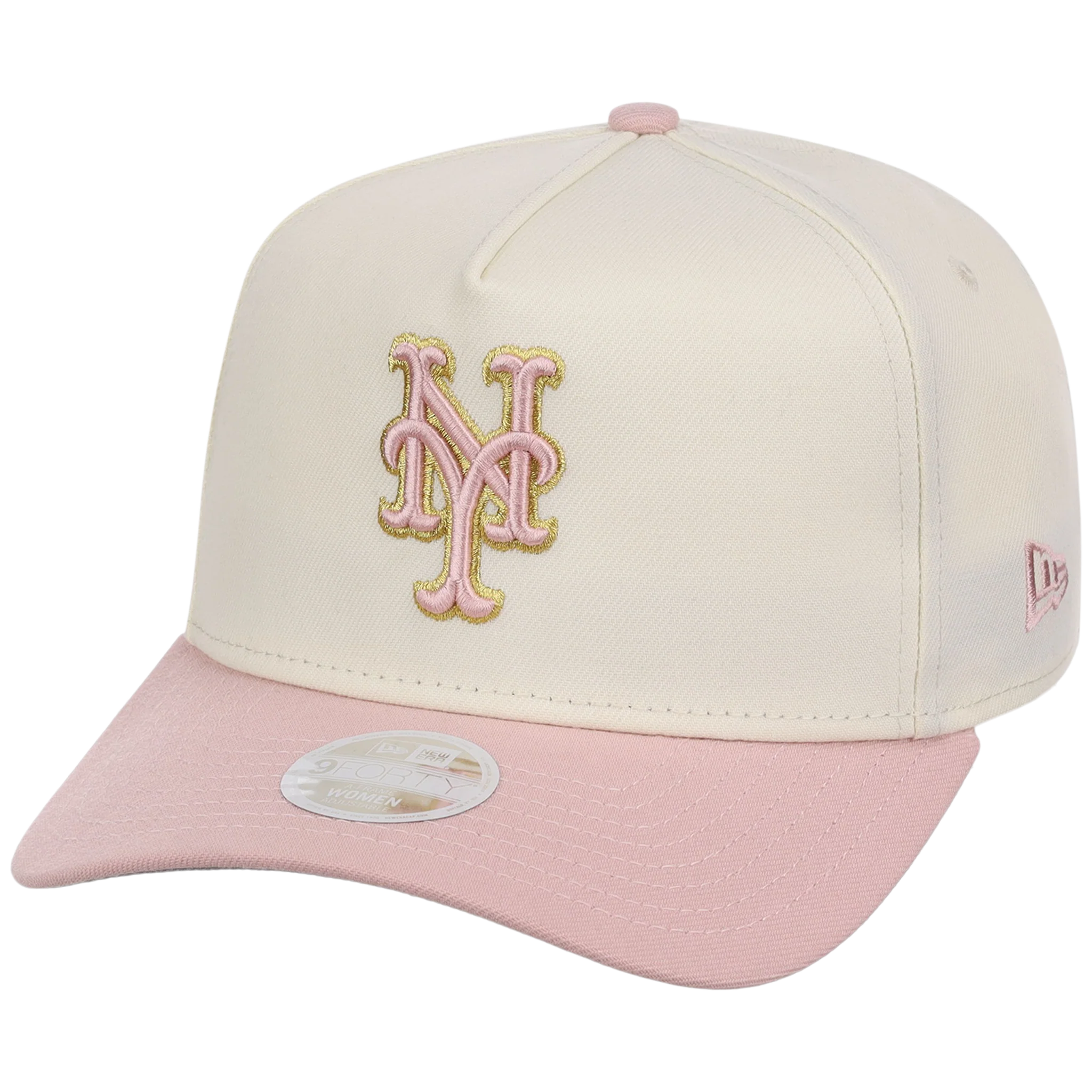 New York Mets MLB 'Petal Dust' Women's New Era 9FORTY - Image 4