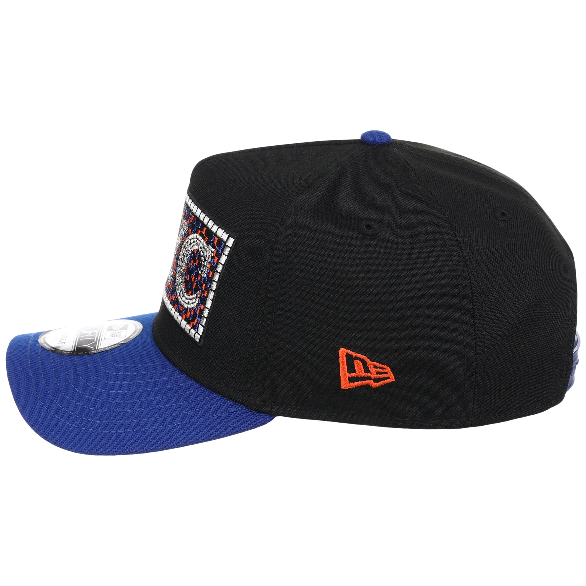 New York Mets - New York Crown the City -  Subway Tile  New Era 9FORTY - Black/Royal - Image 6