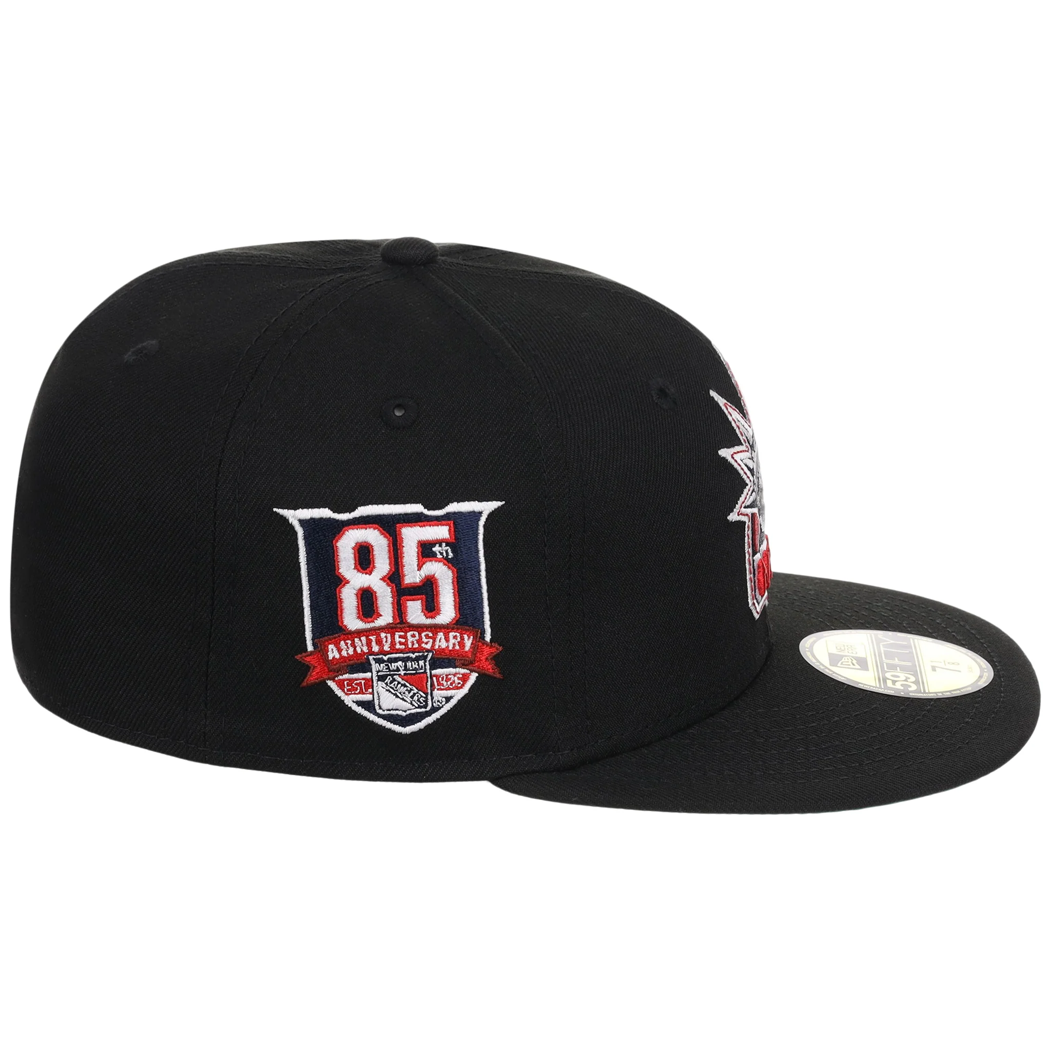 New York Rangers NHL Black Dome New Era 59FIFTY - Image 3