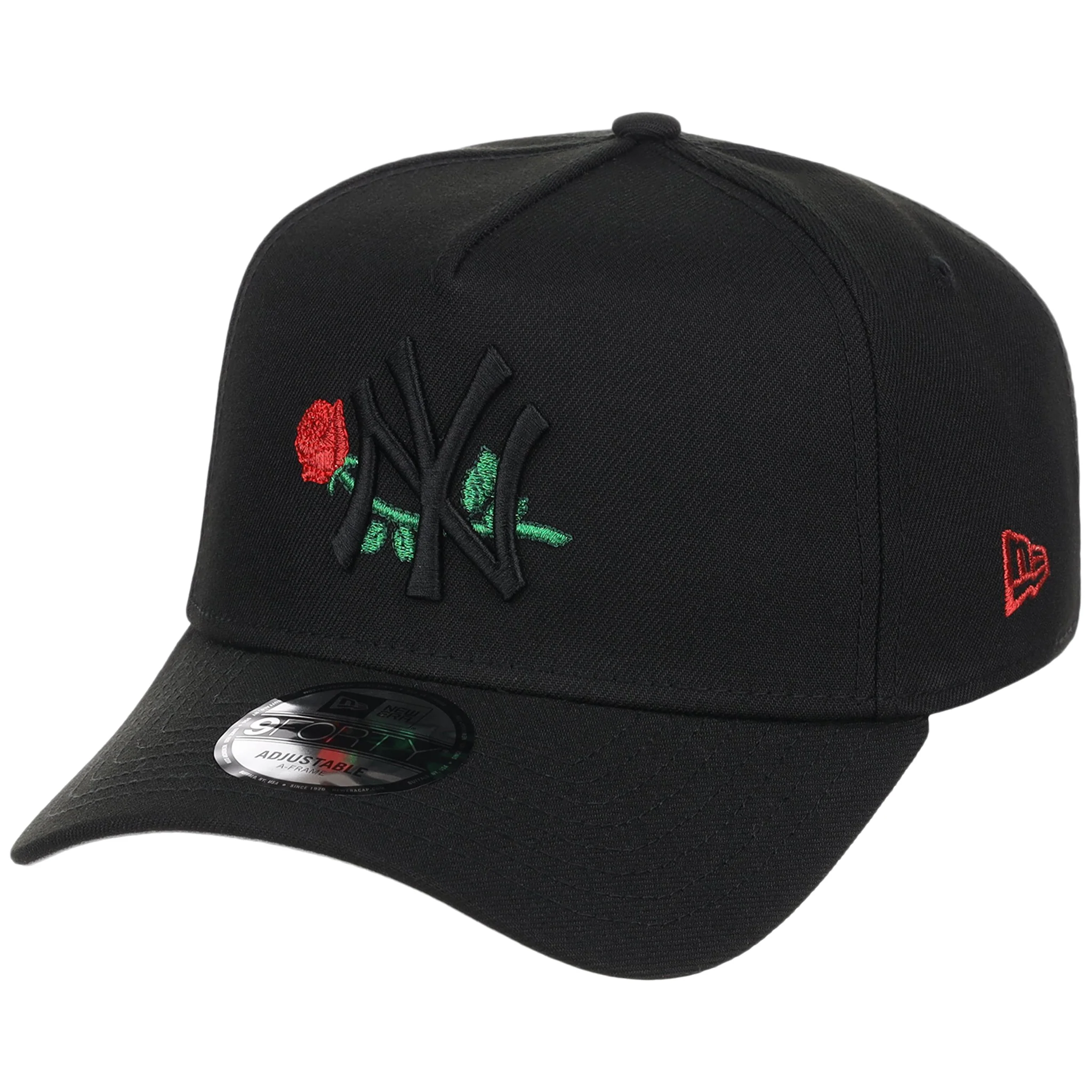 New York Yankees - New York Crown the City -  Rose  New Era 9FORTY - Black/Black - Image 4