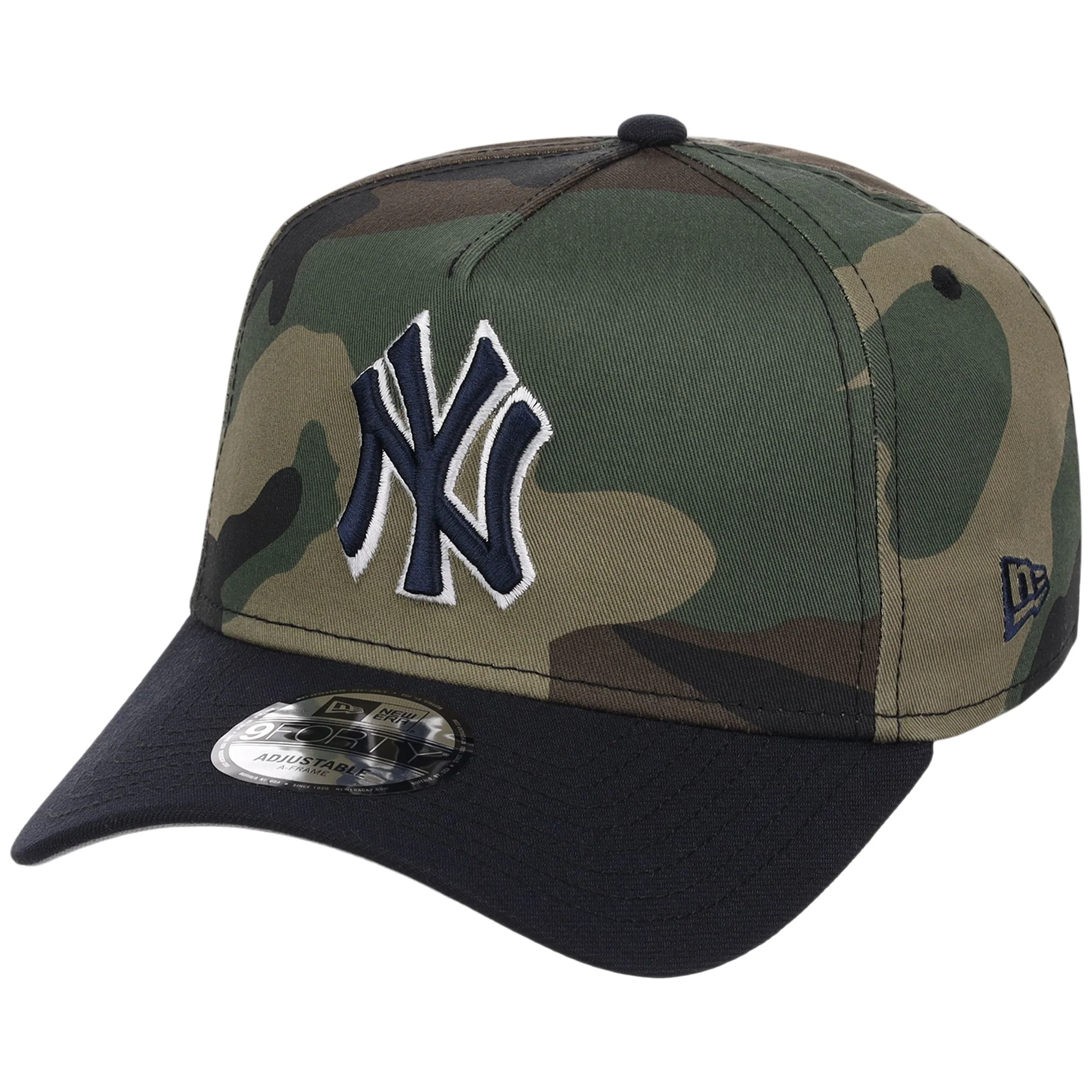 New York Yankees MLB Woodland Contrast New Era 9FORTY - Image 4