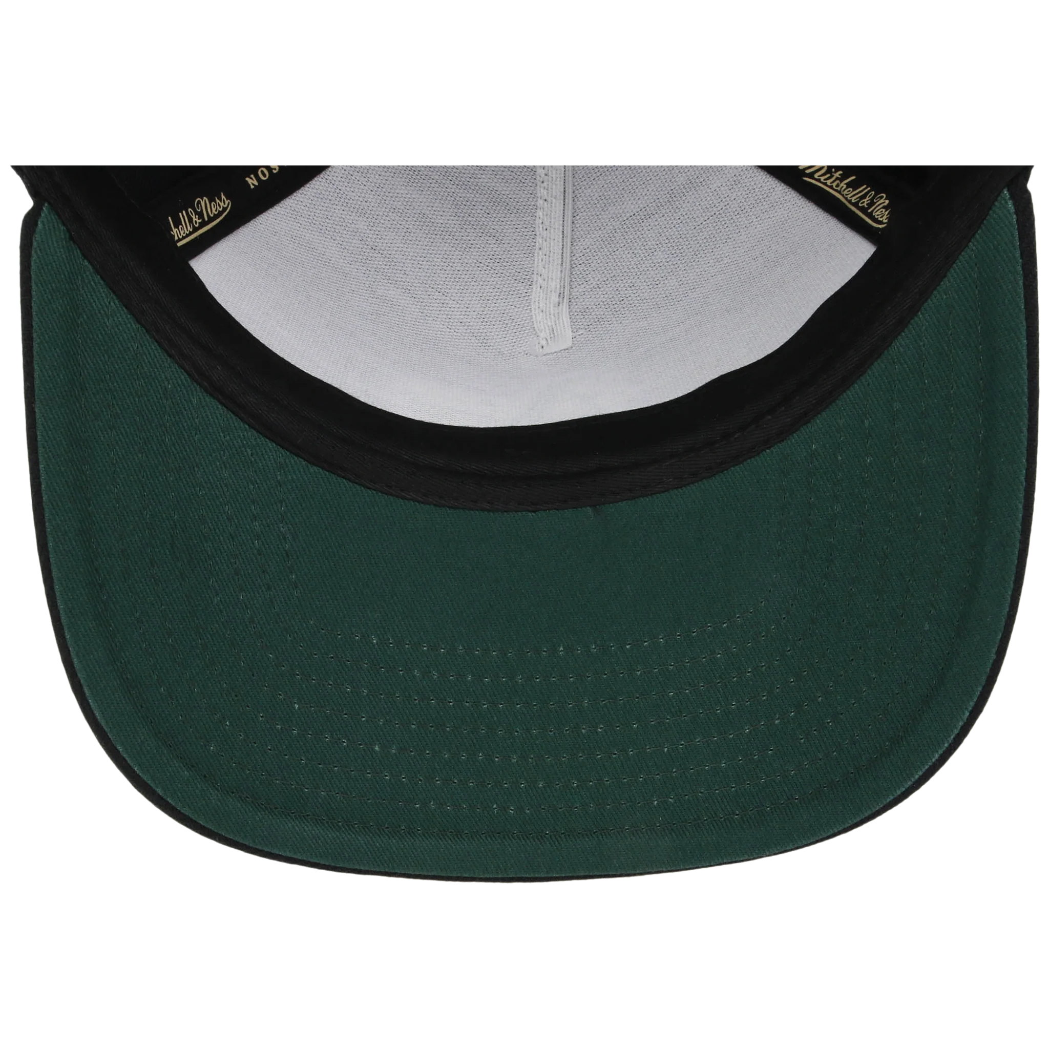 Oakland Athletics Mitchell & Ness MLB 'Era Flip' Heritage Series Pro Pinch - Black/Black - Image 2