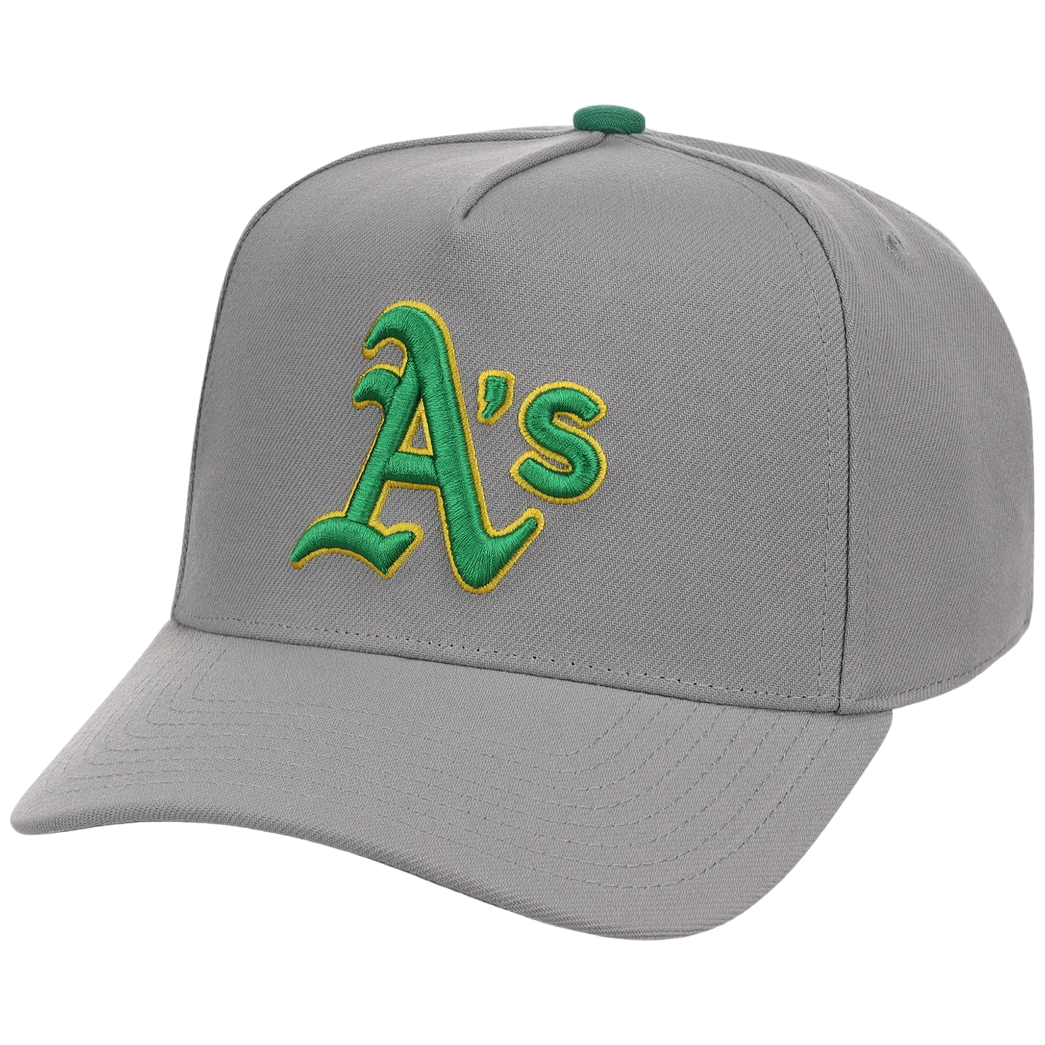Oakland Athletics Mitchell & Ness MLB 'Era Flip' Heritage Series Pro Pinch - Grey/Grey - Image 4