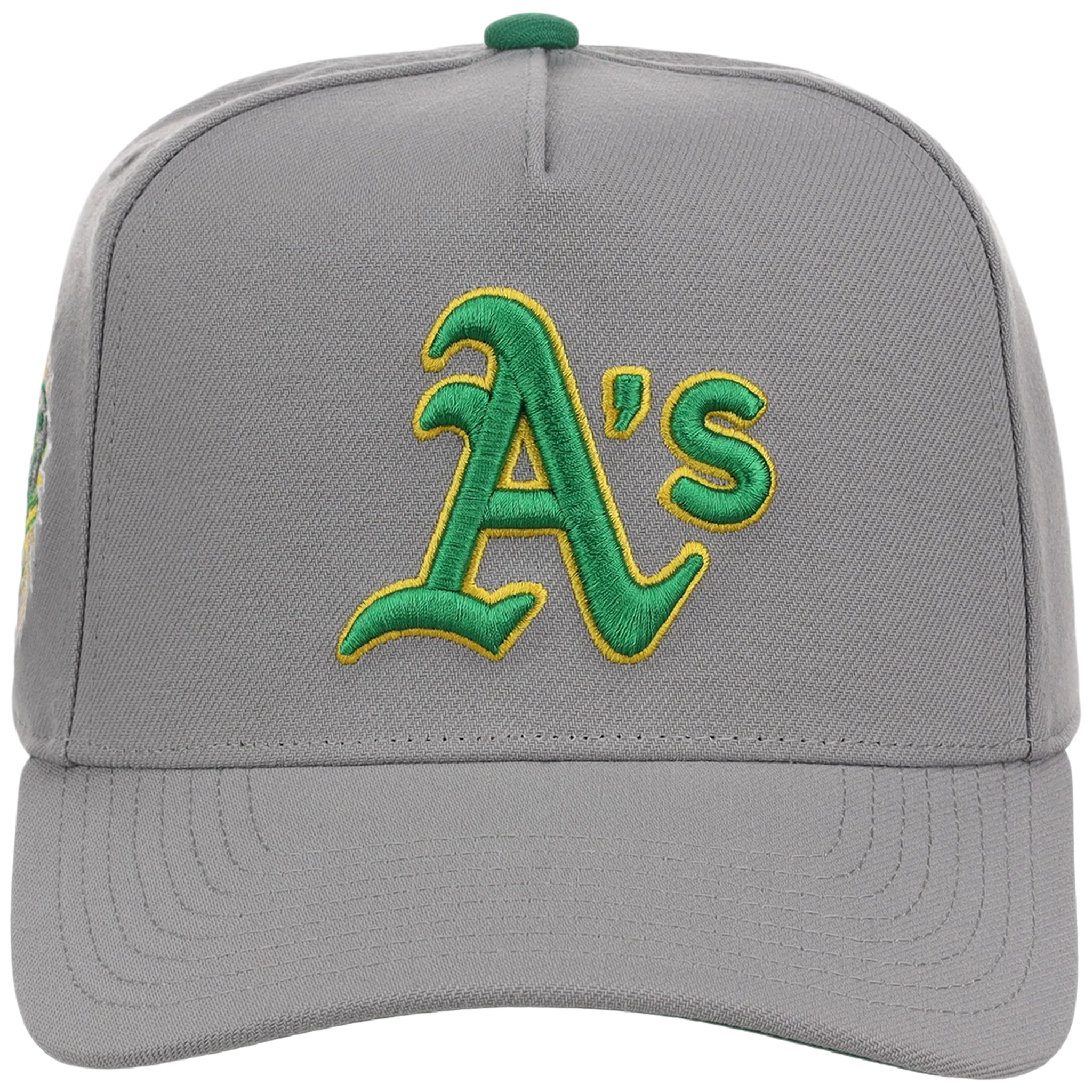 Oakland Athletics Mitchell & Ness MLB 'Era Flip' Heritage Series Pro Pinch - Grey/Grey - Image 5