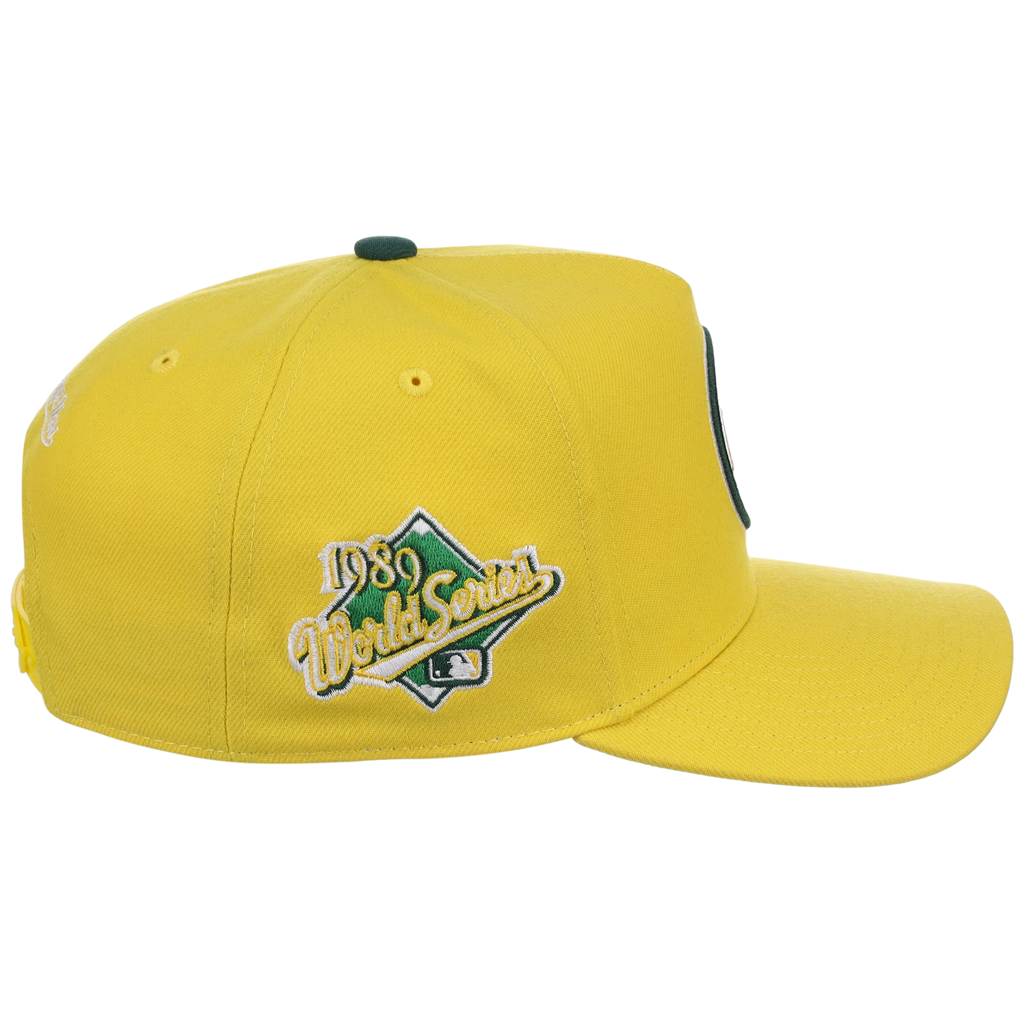 Oakland Athletics Mitchell & Ness MLB 'Era Flip' Heritage Series Pro Pinch - Yellow/Yellow - Image 3